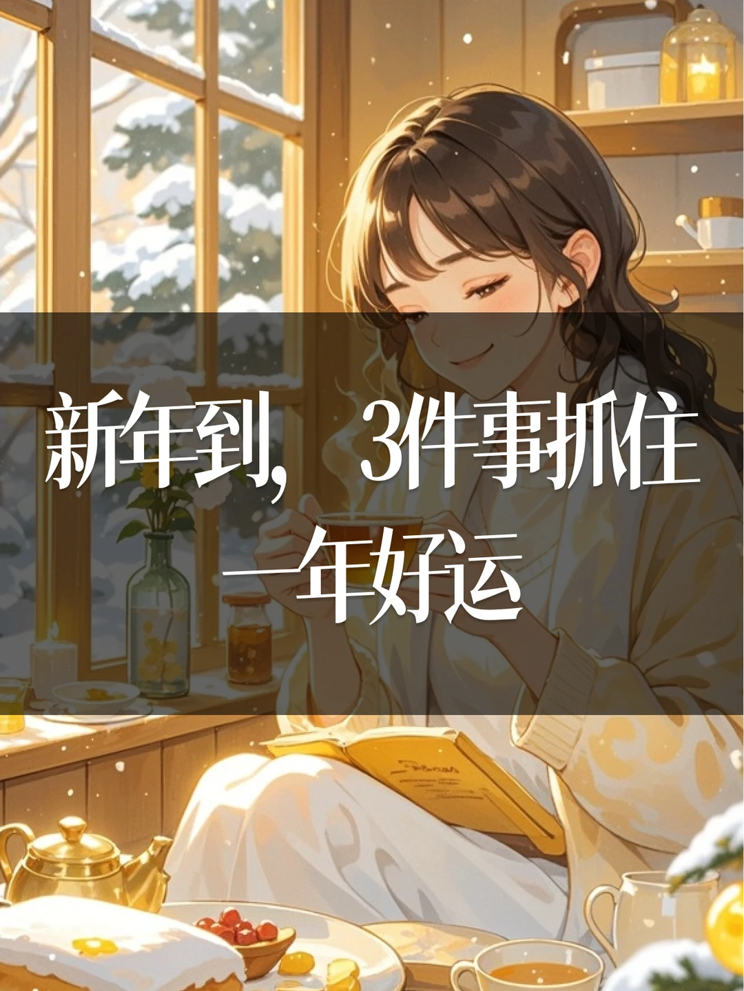 新年到，3件事抓住一年好运