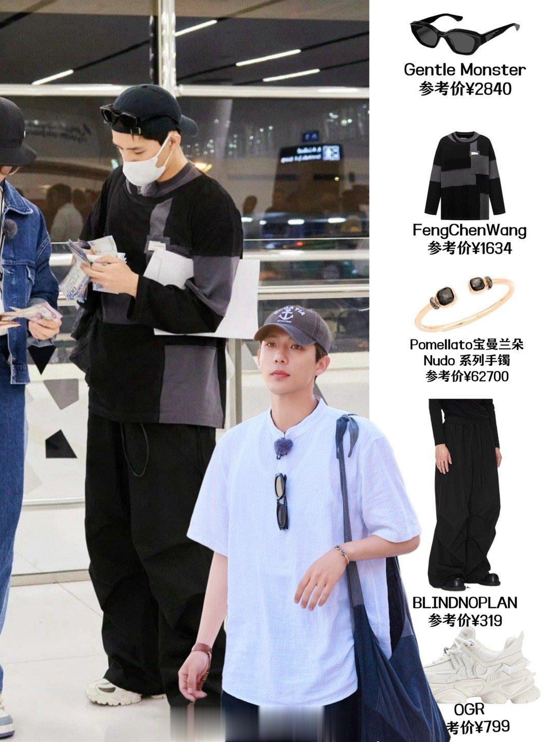 #王安宇[超话]# 瘦削高挑的身材，穿麻袋都好看！ ​​​