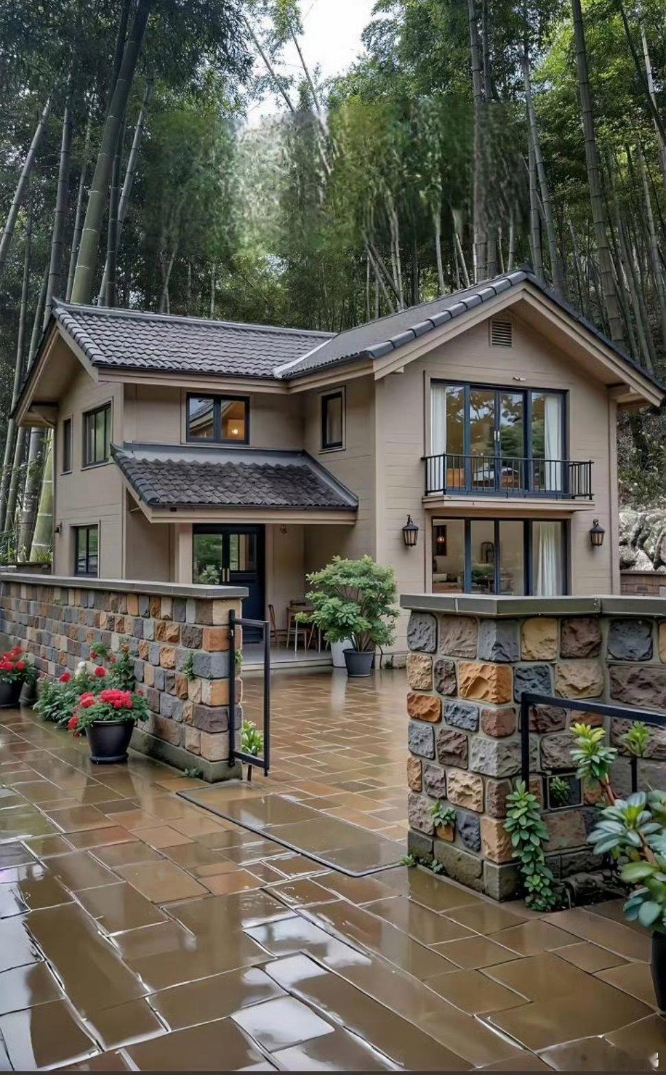 农村的别墅已经进化成这样了，那你还愿意回农村住吗 ​​​