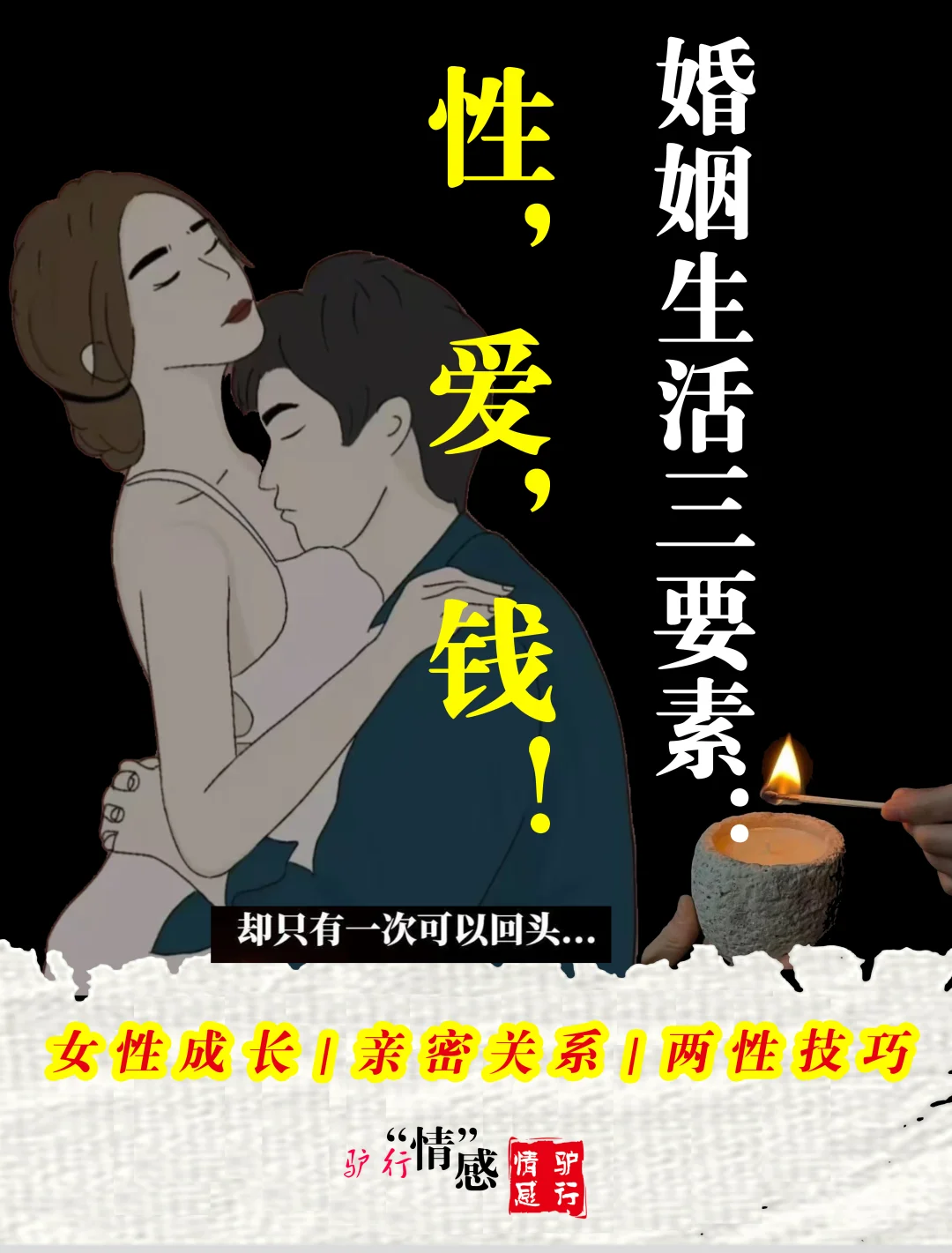 婚姻生活三要素：性，爱，钱！