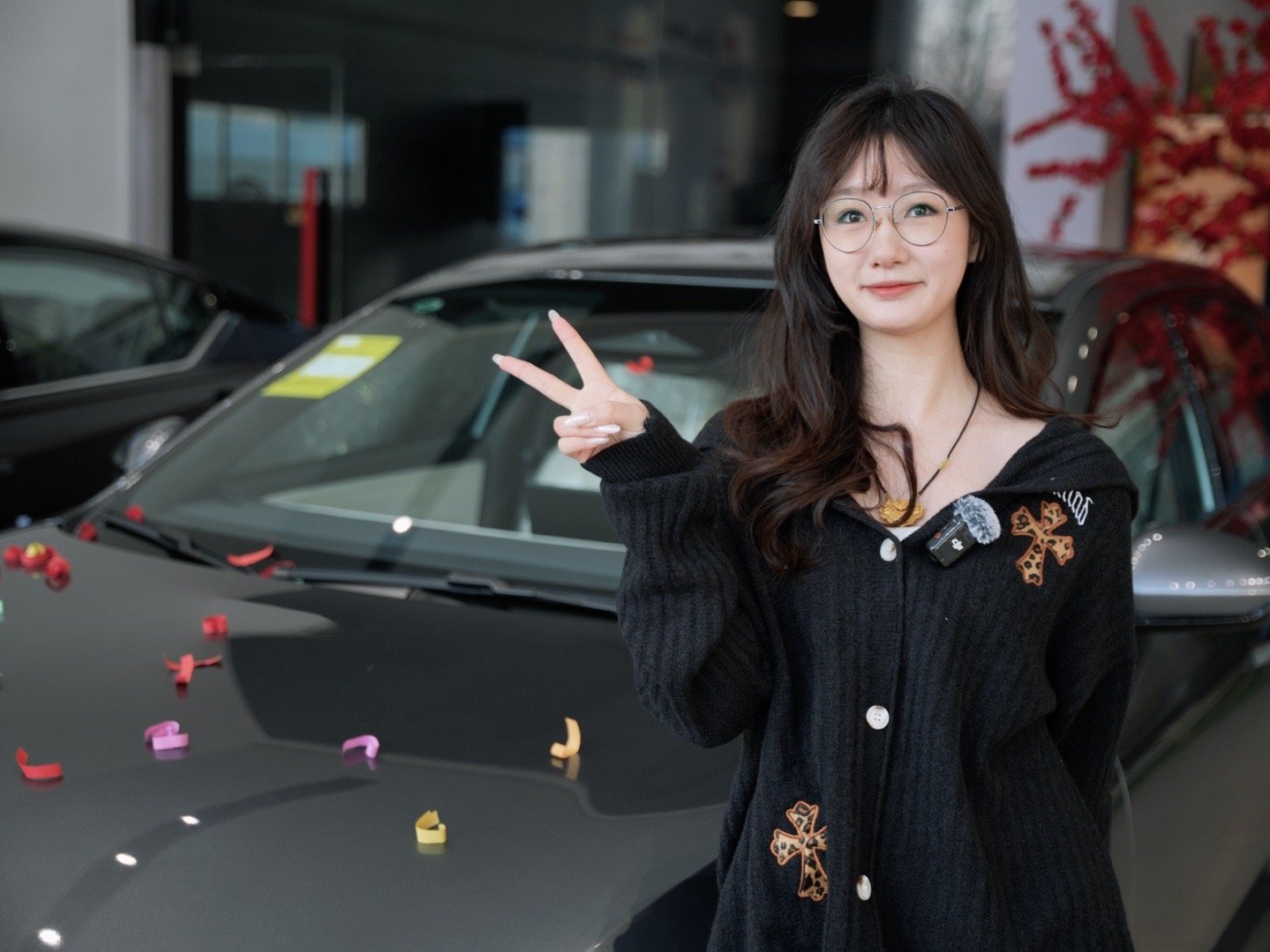 迟来的提车照片，这次终于解锁了插混车，日产N6，也算是人生新装备了特意选了岩山灰