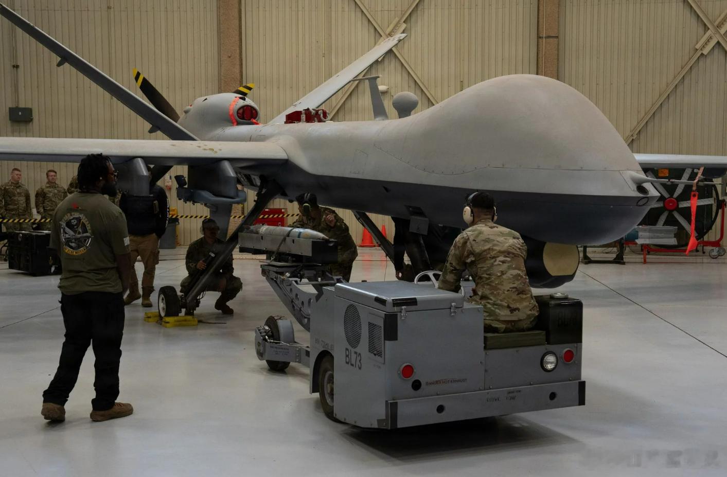 美国特种作战MQ-9死神无人机获得GBU-39B作战炸弹打击能力美国空军特种作战