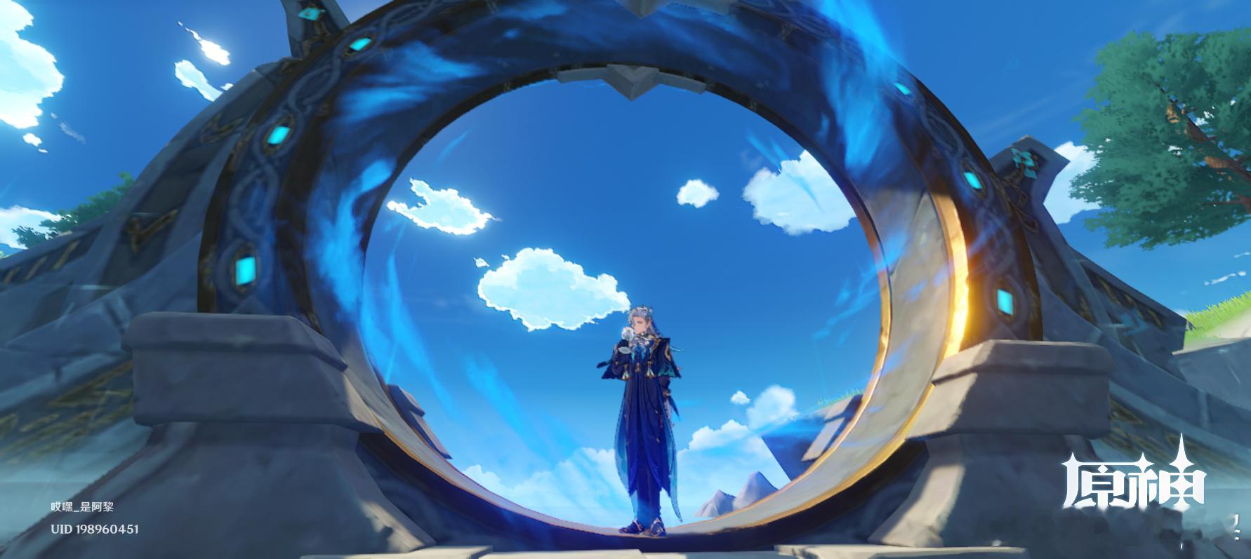 #原神[超话]# 优雅永不过时[doge]，为啥看起来有点糊呢？因为今天用手机端