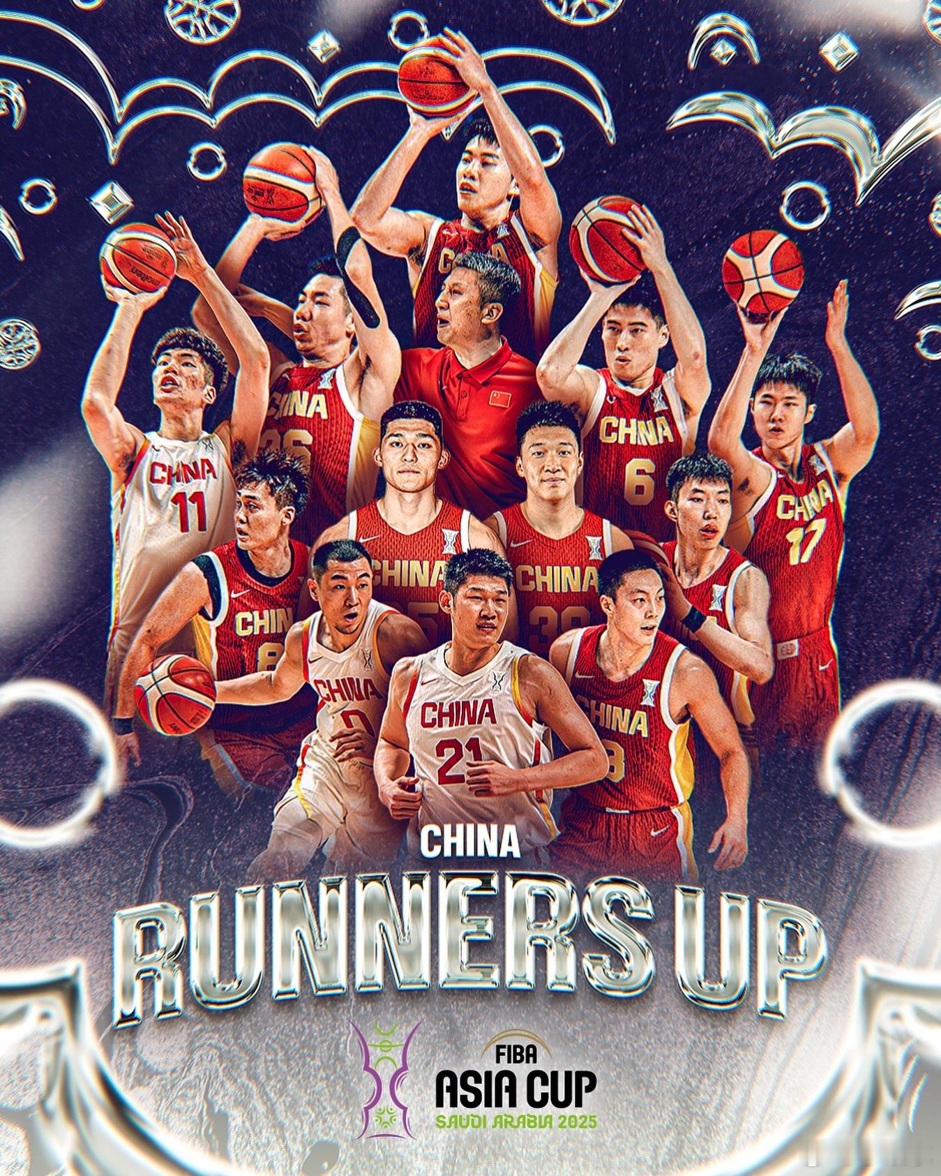 Well done, tough guys 🔥中国男篮男篮亚洲杯 ​​​