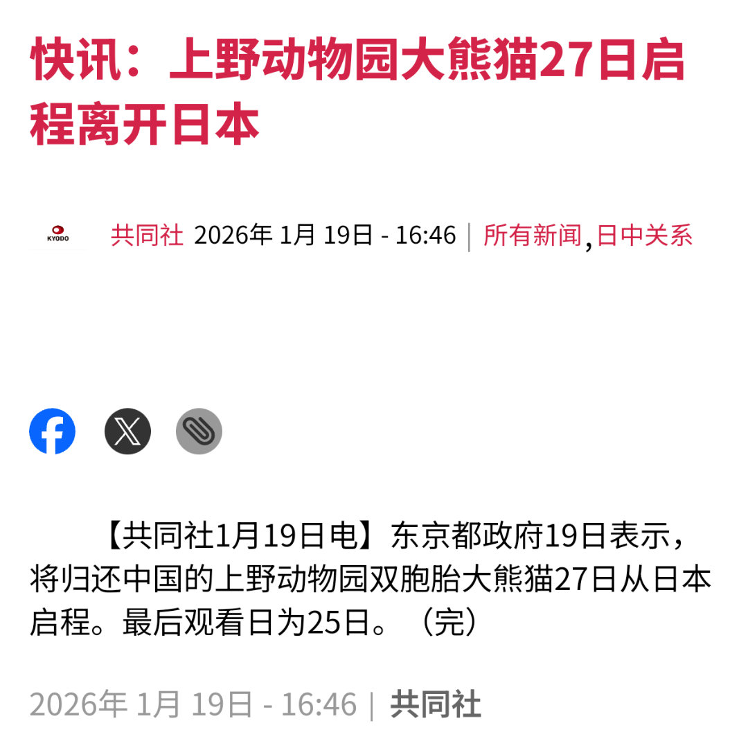 1月27号，“晓晓”和“蕾蕾”启程回国。热点观点