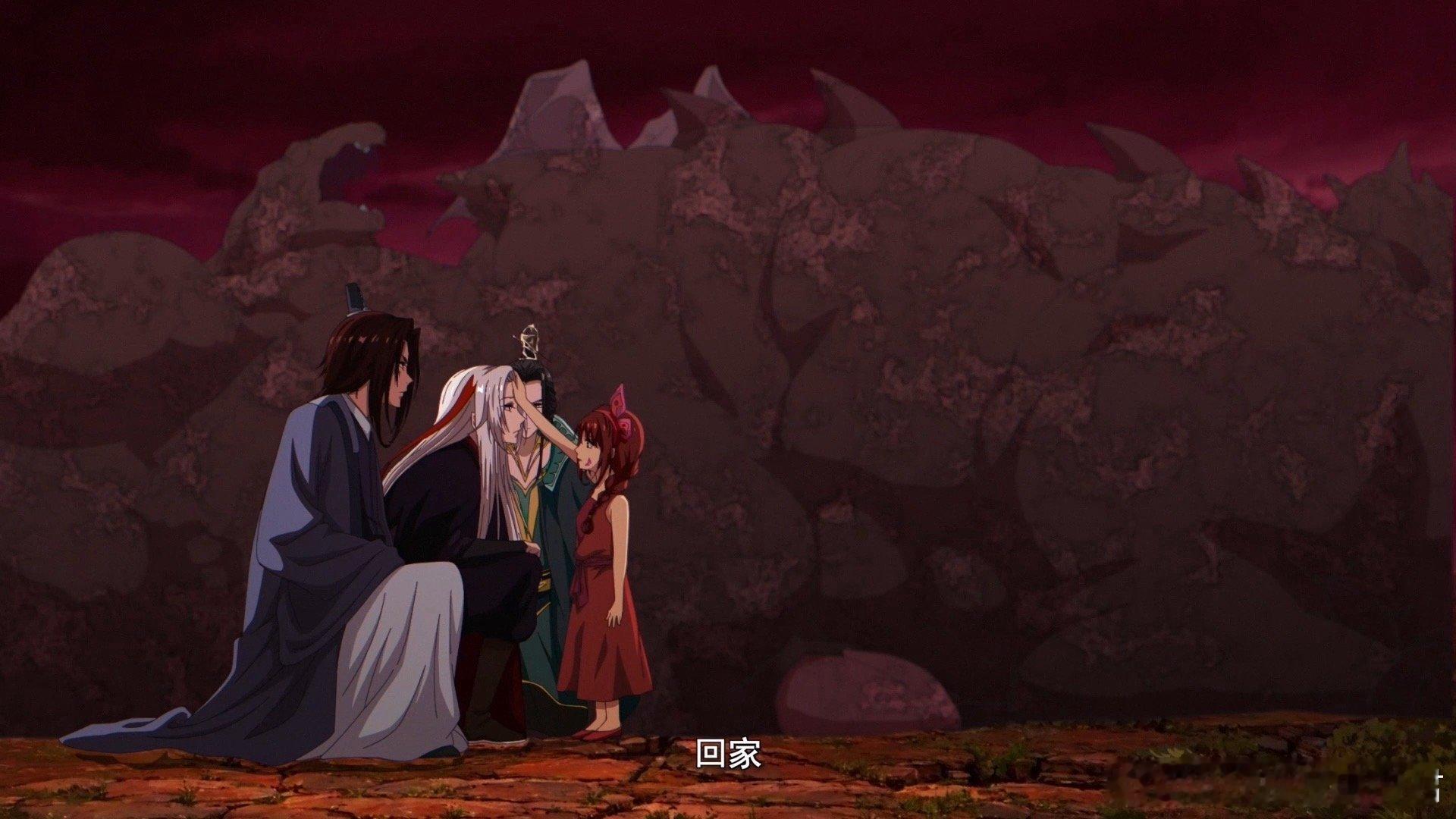 苍兰诀2动画开播影三界篇揭开神秘面纱，女帝与魔尊的过往充满笑点，父女对决同样精彩