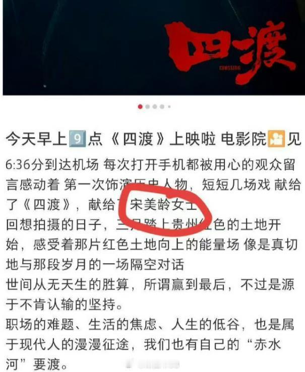 某演员说要把这部电影献给宋美龄这已经不是没文化了，而是立场问题了一个叫嚷着要求美