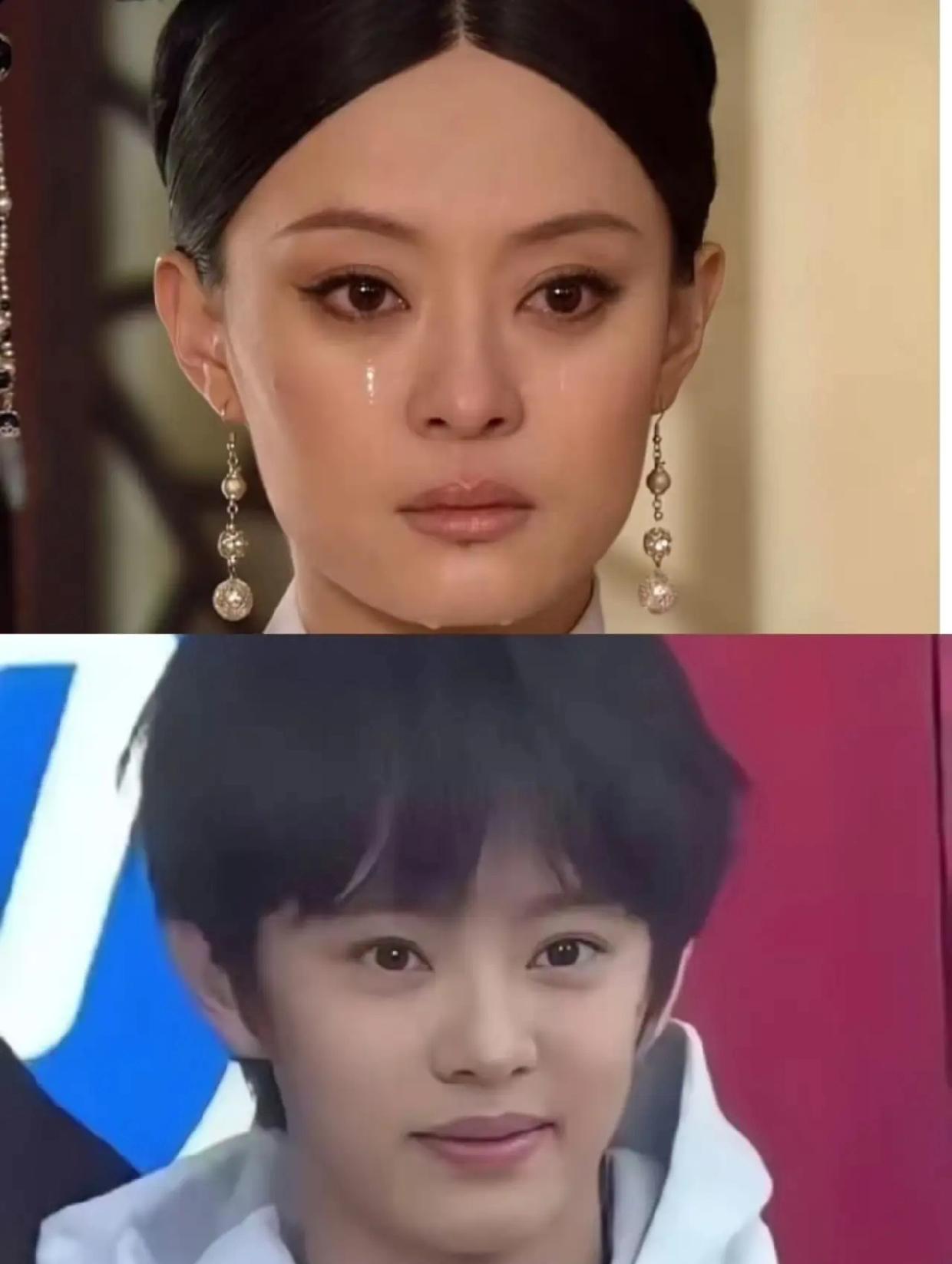 孙俪儿子这张脸一化妆，直接能替甄嬛回宫
 
别再说像邓超了，这眉眼气质一上妆，比