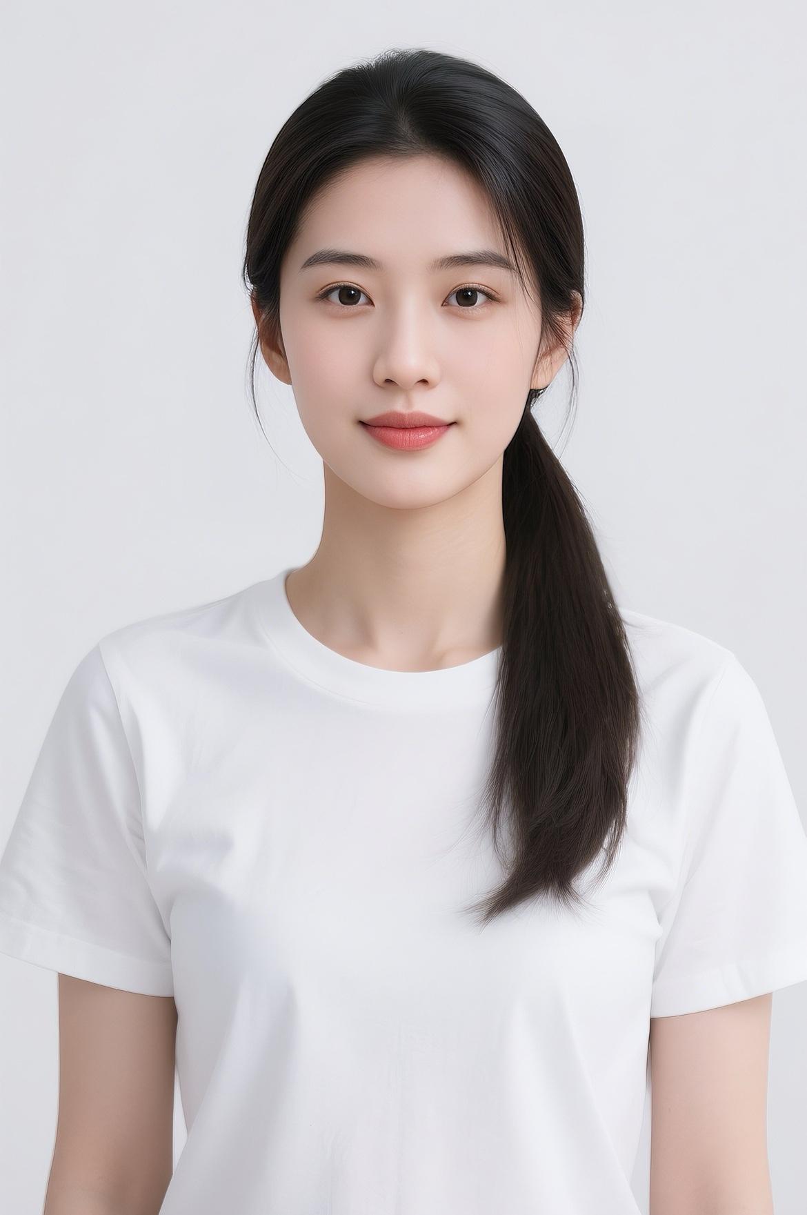 工作照，总给人一种特别严肃的感觉…
对不对呀…[偷笑][偷笑]