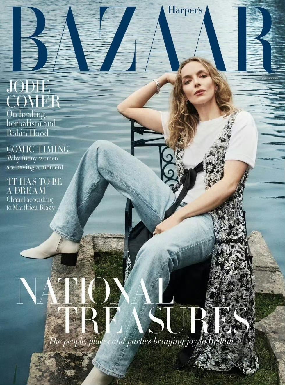 Jodie Comer “啾迪” Harper's Bazaar英版时尚芭莎六月