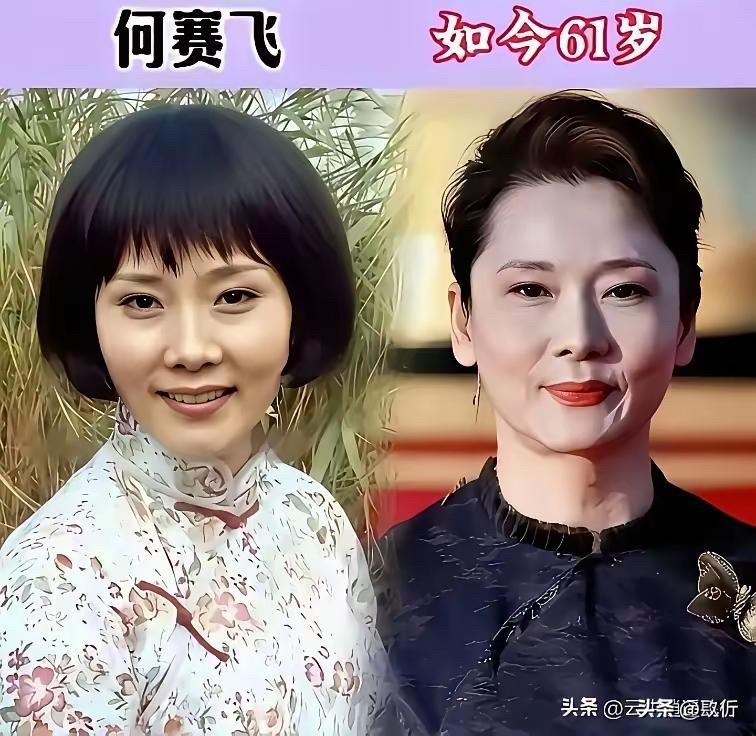 何赛飞、陈冲、胡慧中、林芳兵， 13位60年代女星今昔对比！谁是你心中“风韵犹存