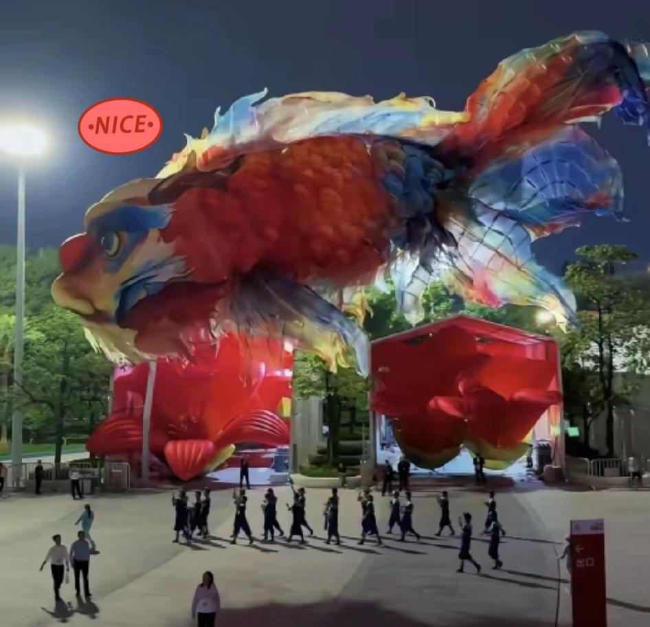 全运会开幕式“飞天大鱼”谜团揭晓！

这才是中国传统智慧的天花板！
 
全运会开