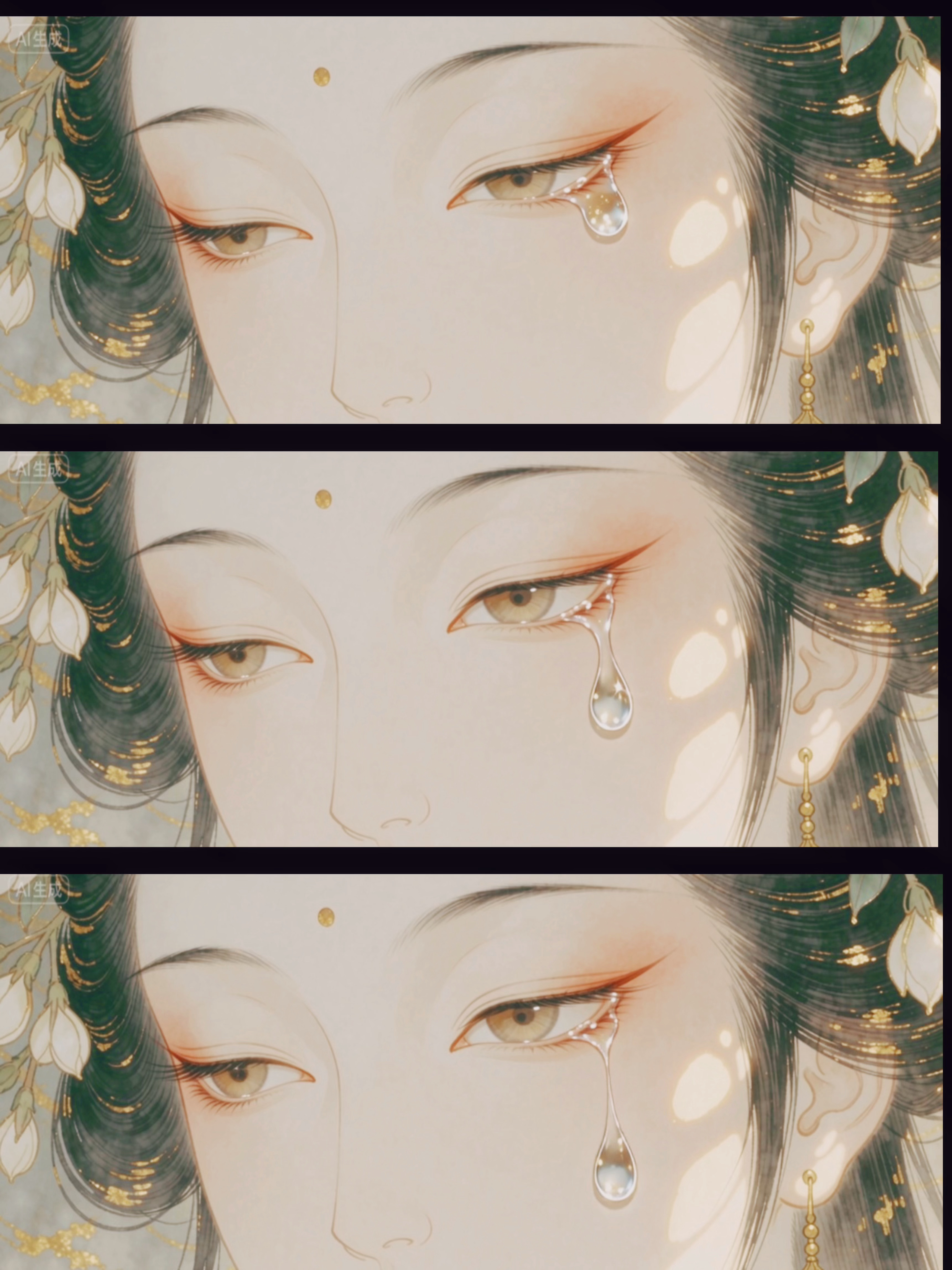 蕊灿[超话]  “假如你舍一滴泪”💧蕊妃娘娘[心] ​​​