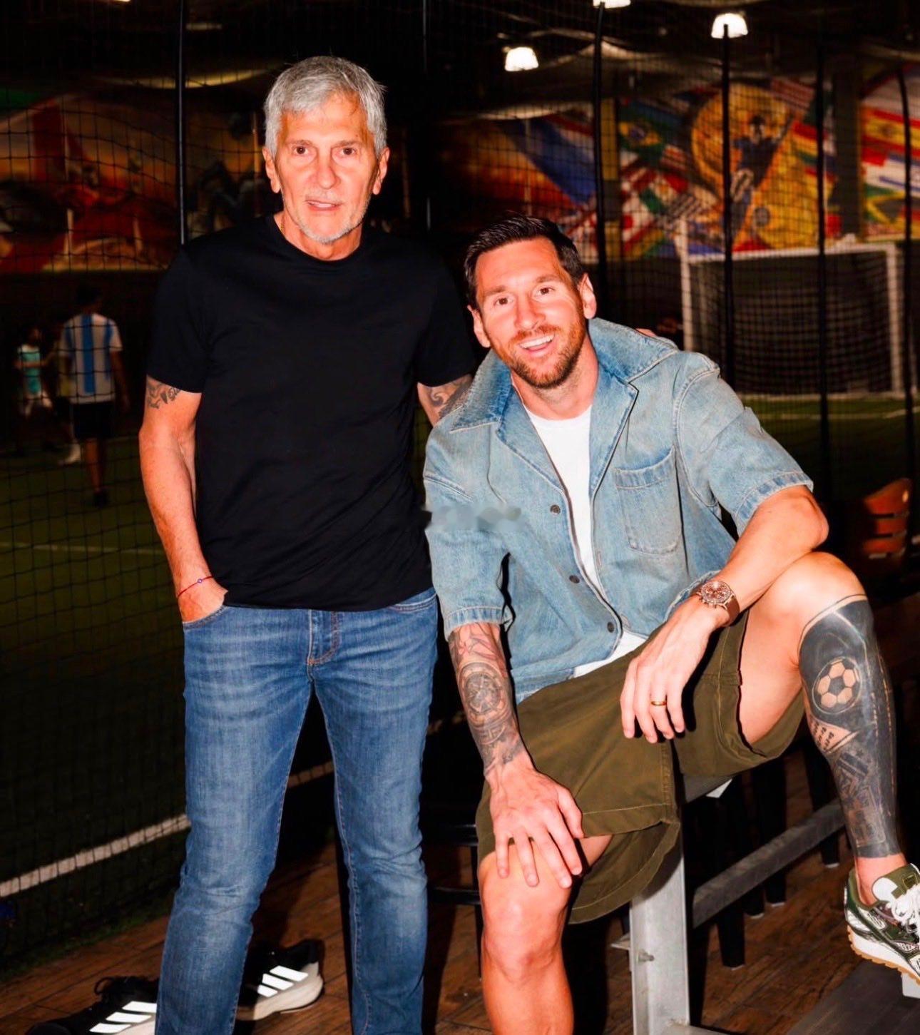 阿根廷队长IG悼念亡父 ❤️🩹🇦🇷 Leo Messi: “Dad, yo