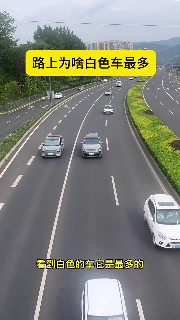 路上为啥白色车最多？
为什么你在公路上看到白色的车是最多的？因为白色是经典色系。