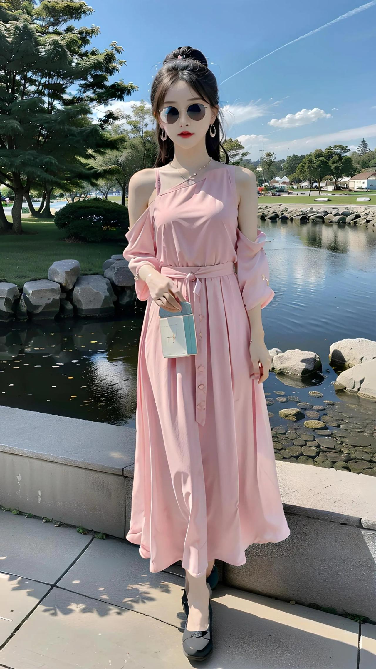 图文专享热门话题 她的眸子像是晶莹的宝石，五官精致得近乎完美。清晨阳光洒落在她的