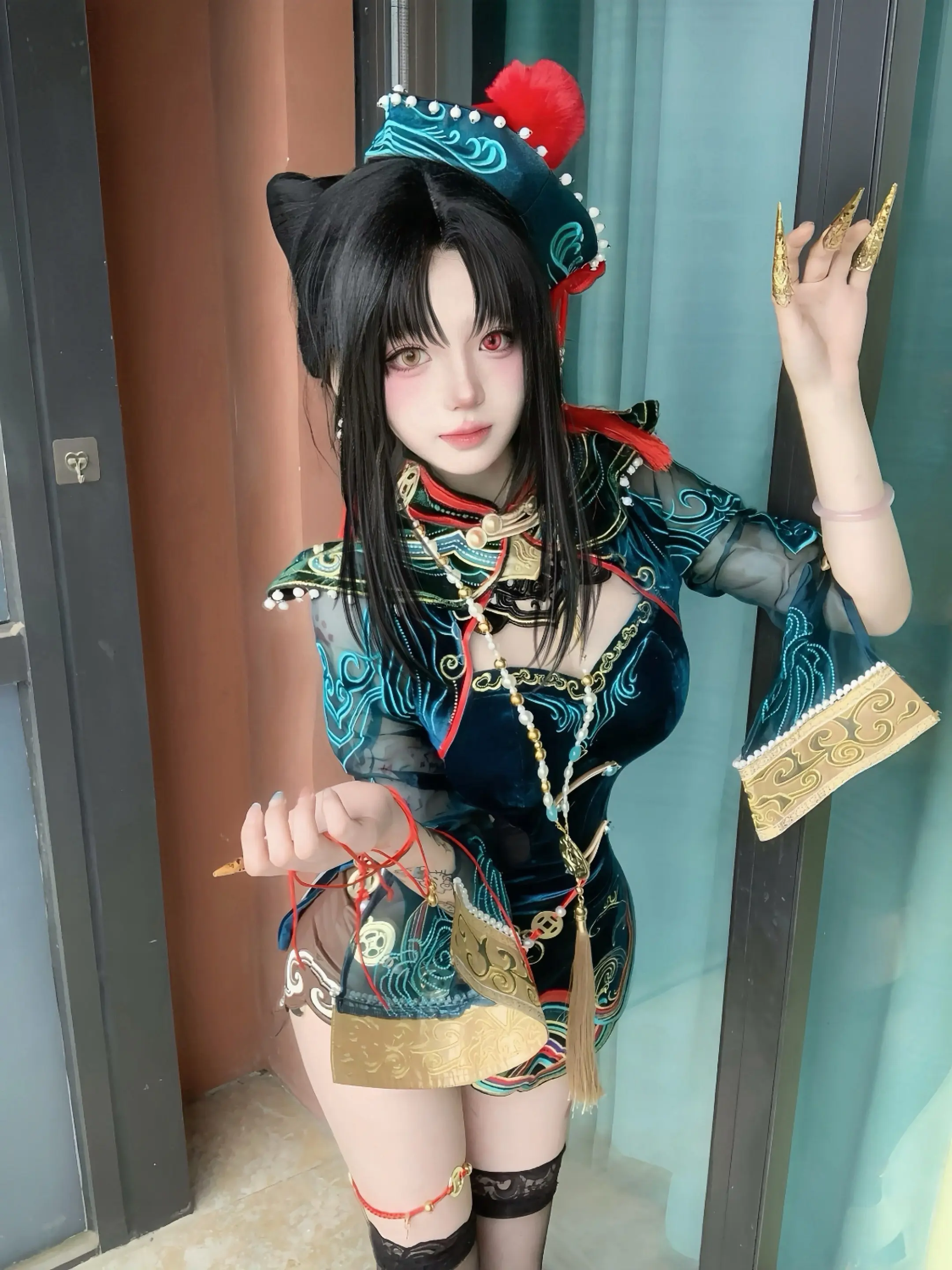 符纸好像不太管用呢僵尸娘cos