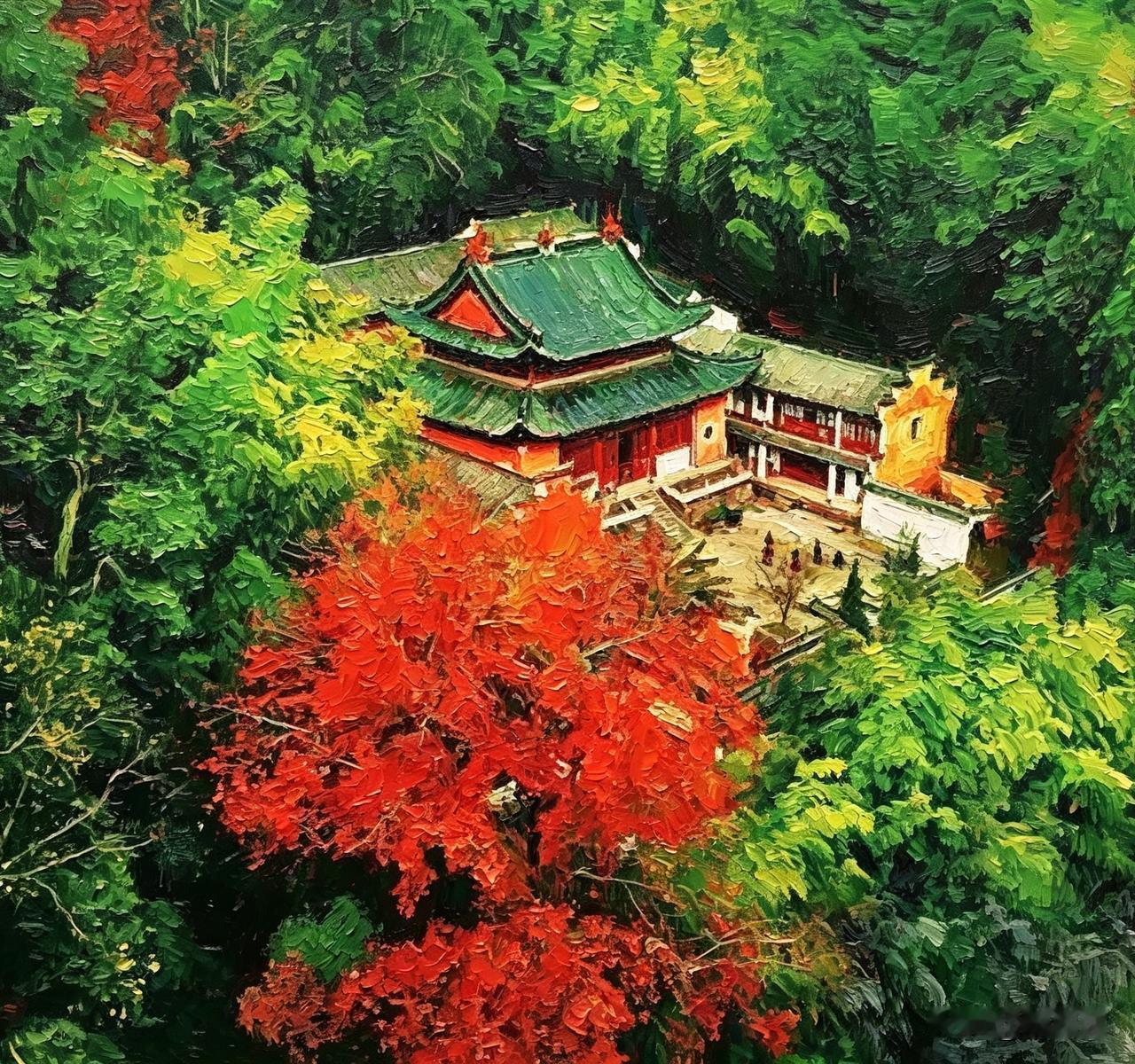 浙江天台山，担得起“佛宗道源，山水神秀”的美誉。它总面积187.1平方公里，有1