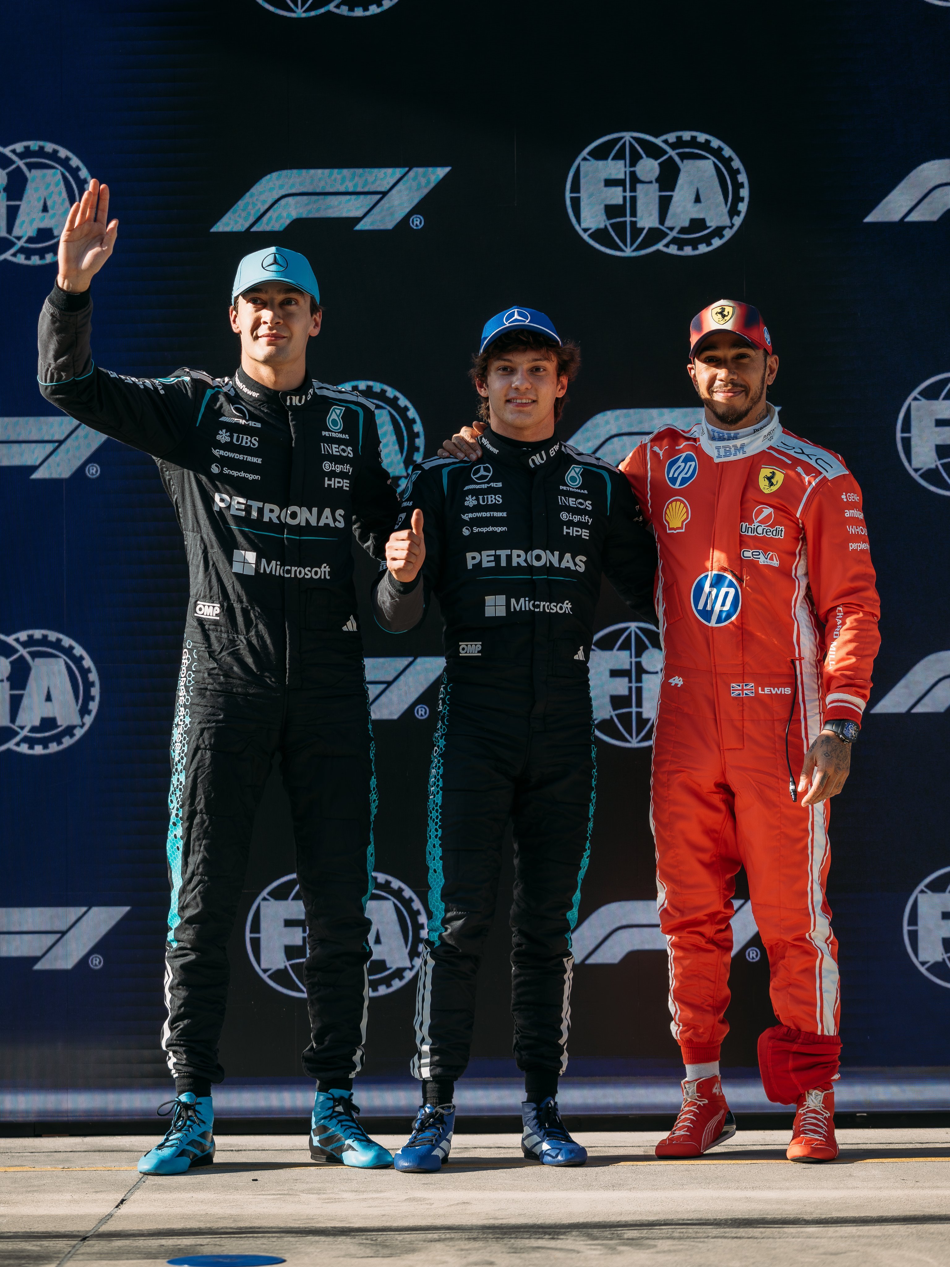 梅赛德斯三代同堂2026f1中国大奖赛