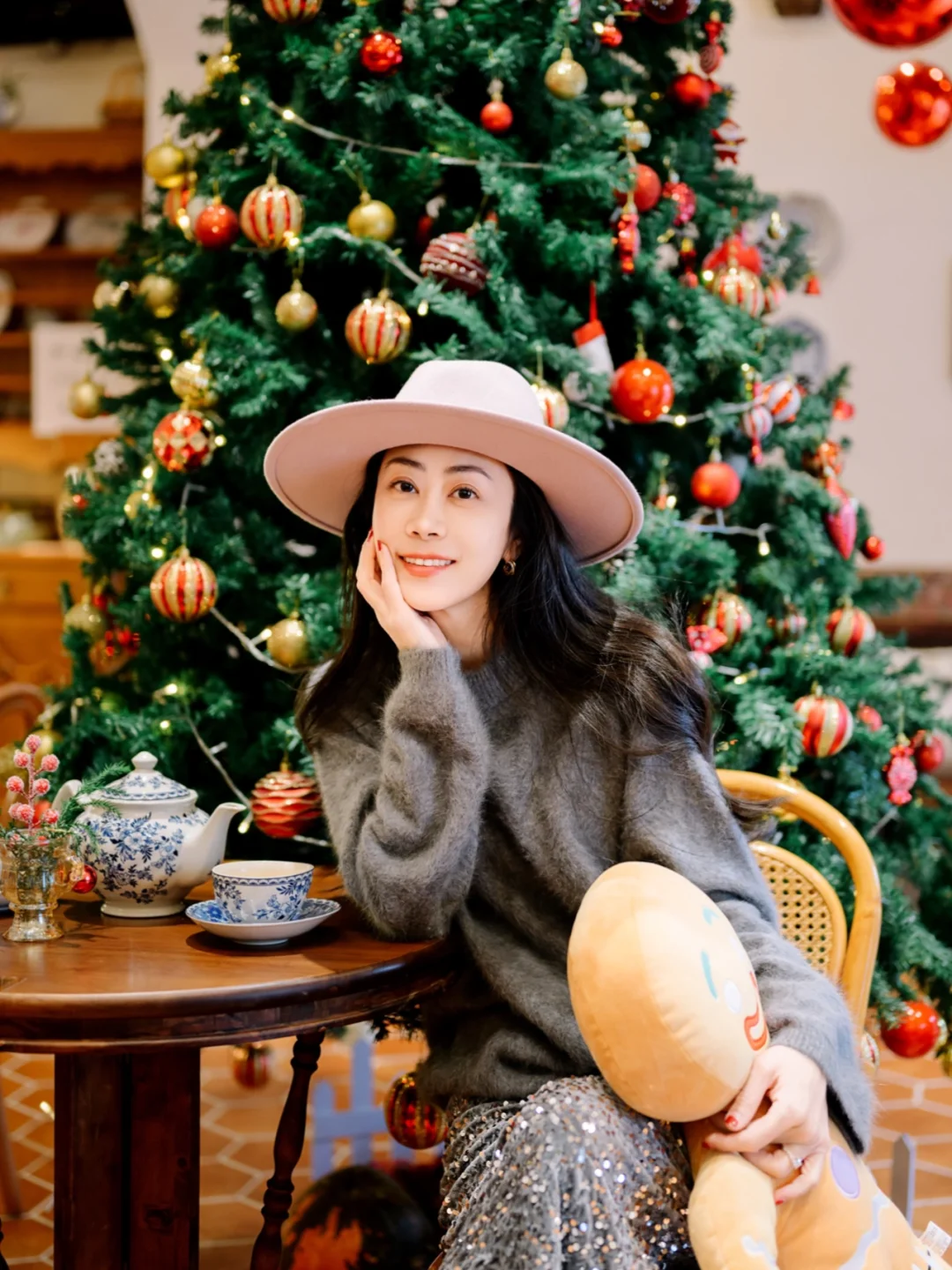 北京故宫旁的治愈系咖啡店圣诞氛围满满🎄🔔