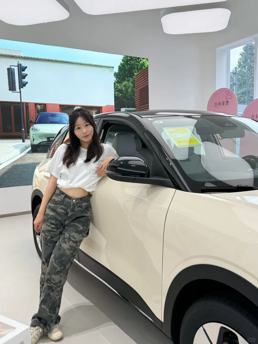 在盐城的女大学生吉利星愿🚗试驾记