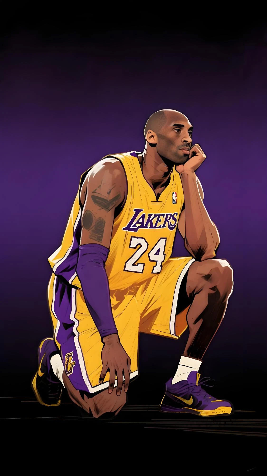 凌晨四点🕓💜💛科比KobeBryant凌晨四点 ​​​