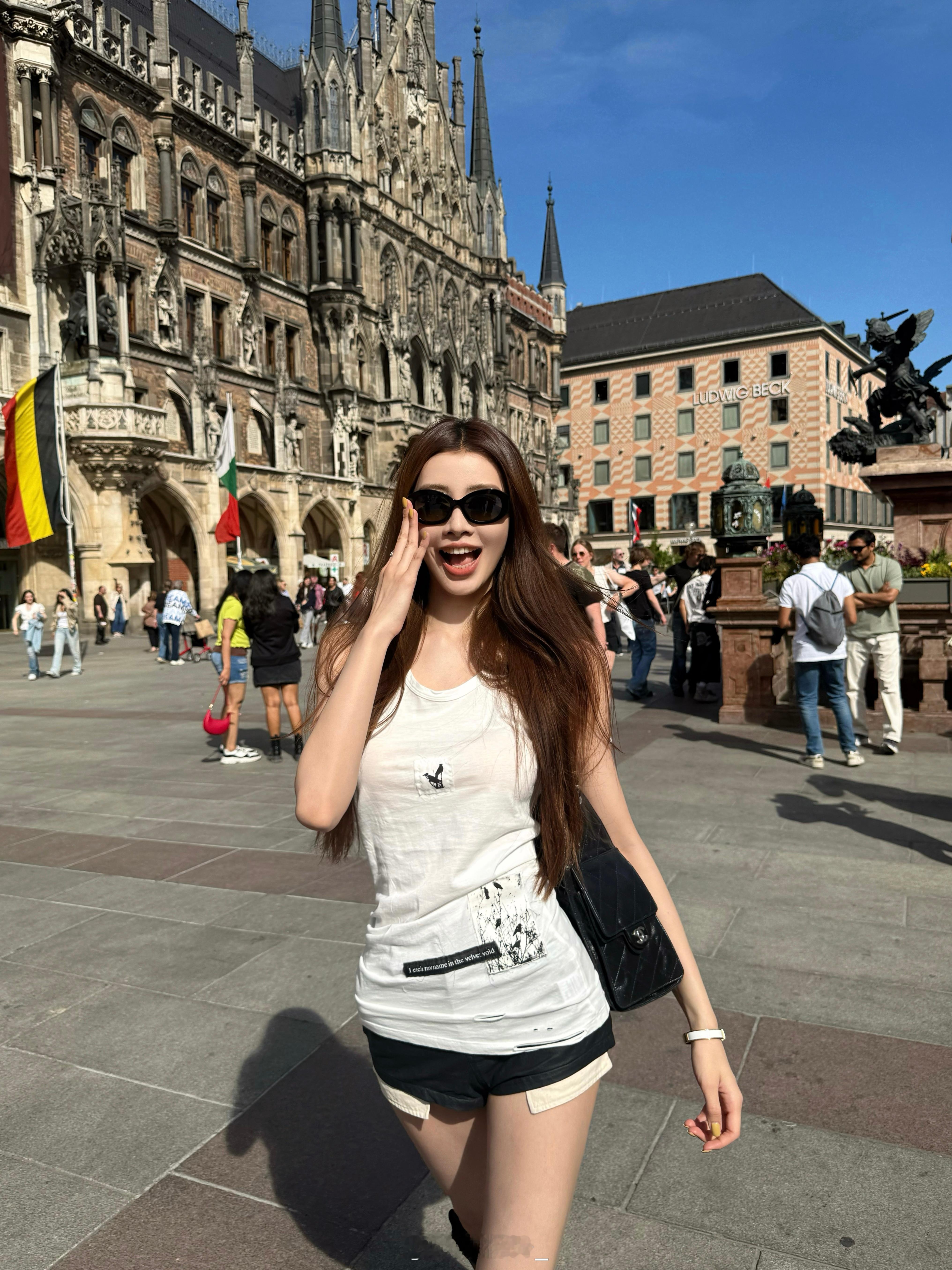 慕尼黑曝晒日记🇩🇪今天穿什么ootd慕尼黑 德国·慕尼黑