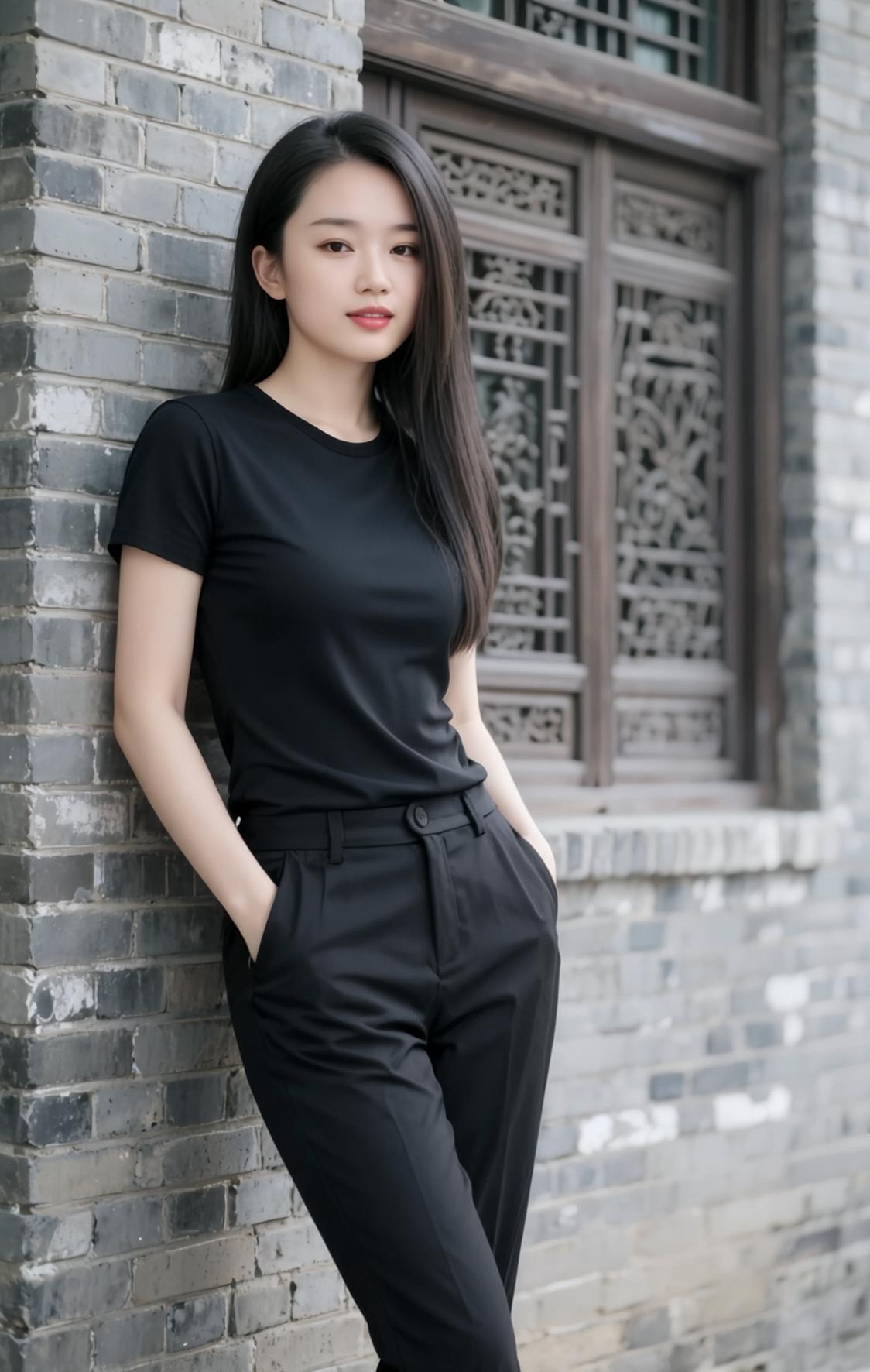 AI中式简约影 气质女神