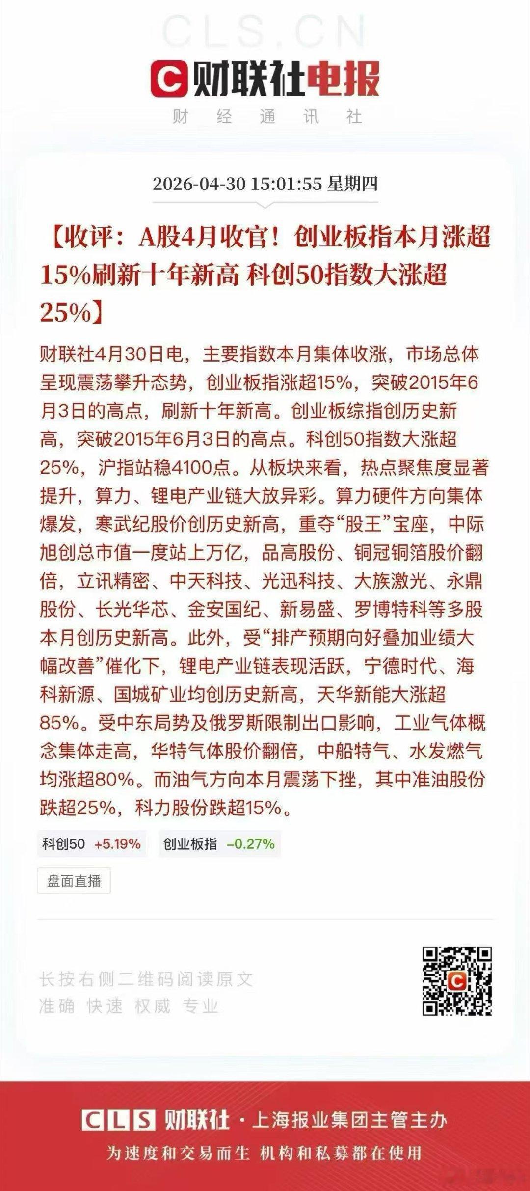 下个月剑指4200！ 