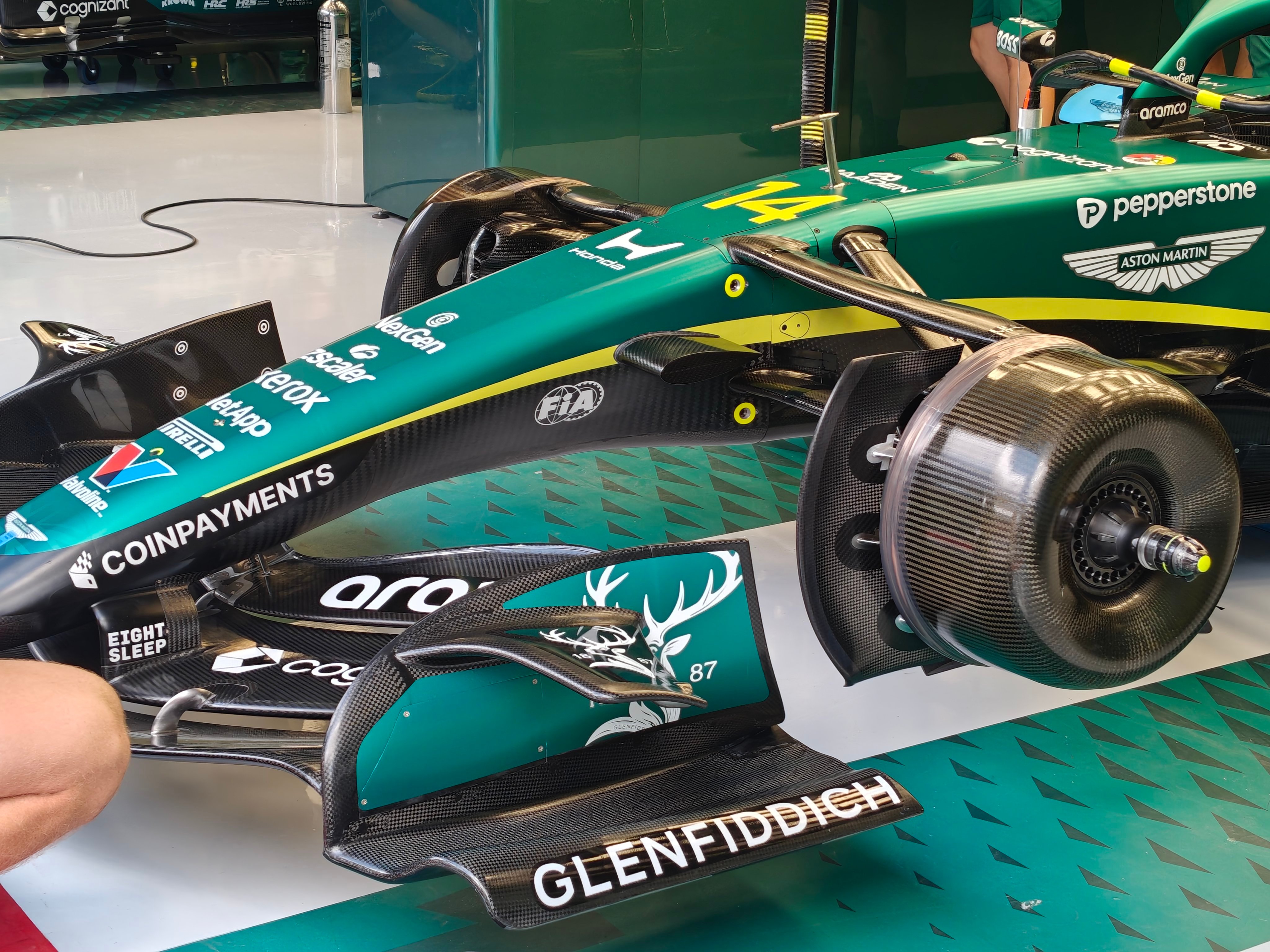 F12026F1匈牙利大奖赛 AMR26 细节图 