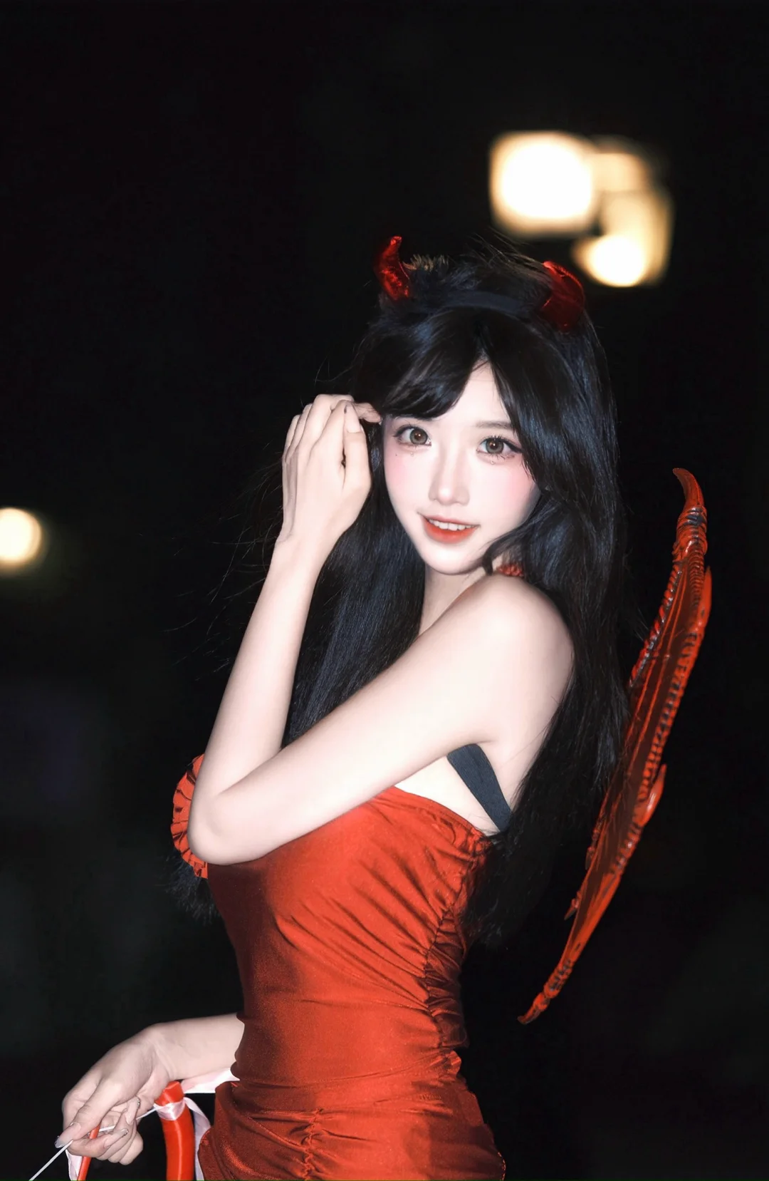 万圣节炸街不翻车！潘婷救了我的枯草发👻