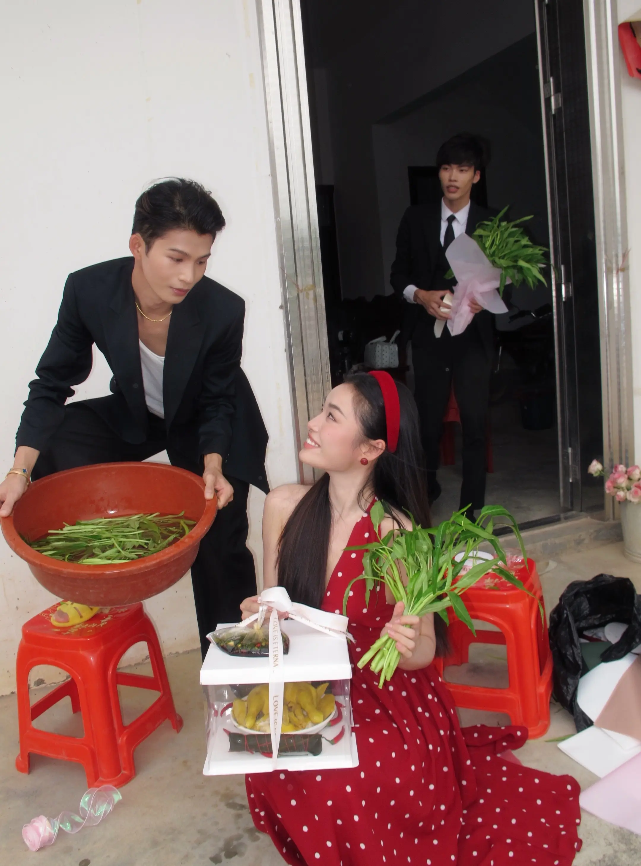 一定要鲜花吗 ong菜不得咩？
