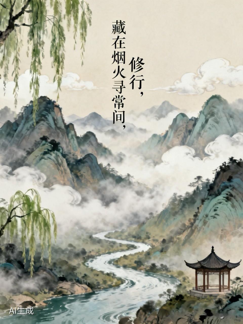 修行，藏在烟火寻常间

世人总在追寻修行的真谛，远赴山川，寻觅秘境，以为修行是高