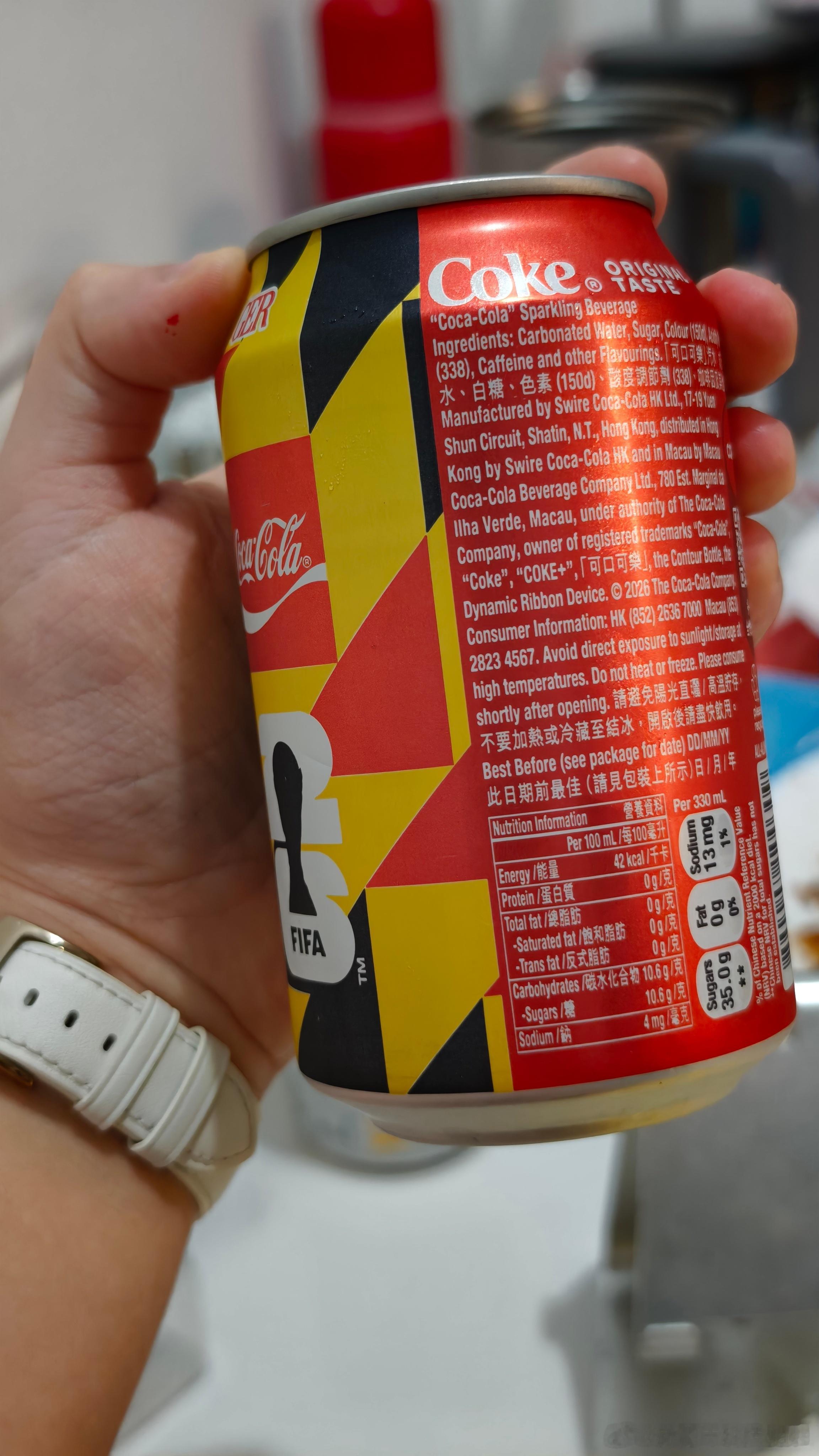 为什么港版的可乐口感更好，喝起来会爽口一点是不是心理作用？？