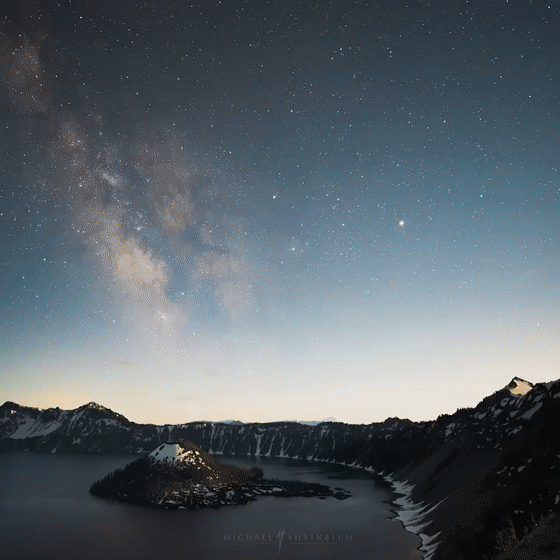 感受一下星轨的美丽