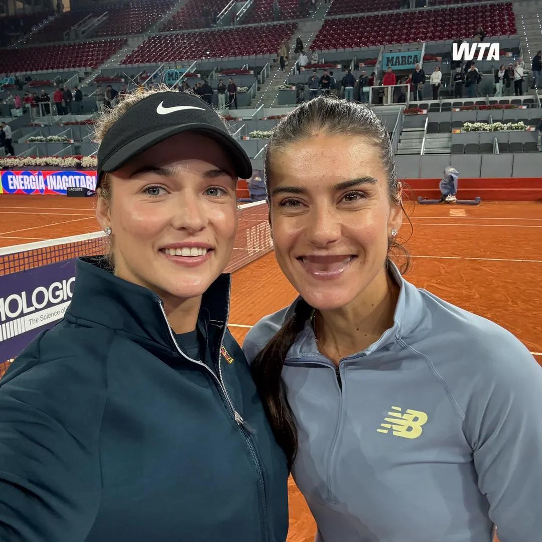 科斯蒂亚/卡林斯卡娅 🆚 库德梅托娃/梅尔滕斯WTA1000马德里站双打决赛将