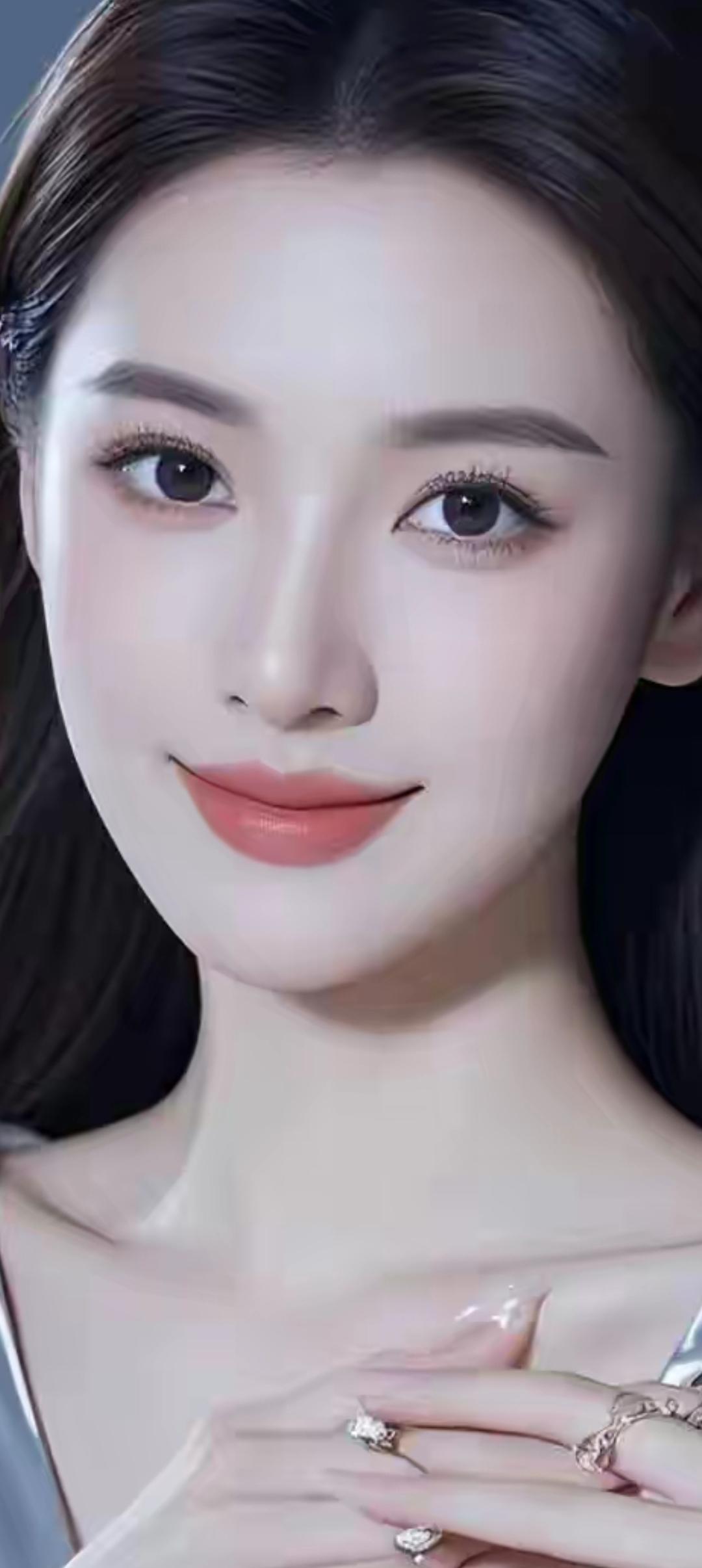 优雅气质，闪耀的珠宝，迷人的微笑