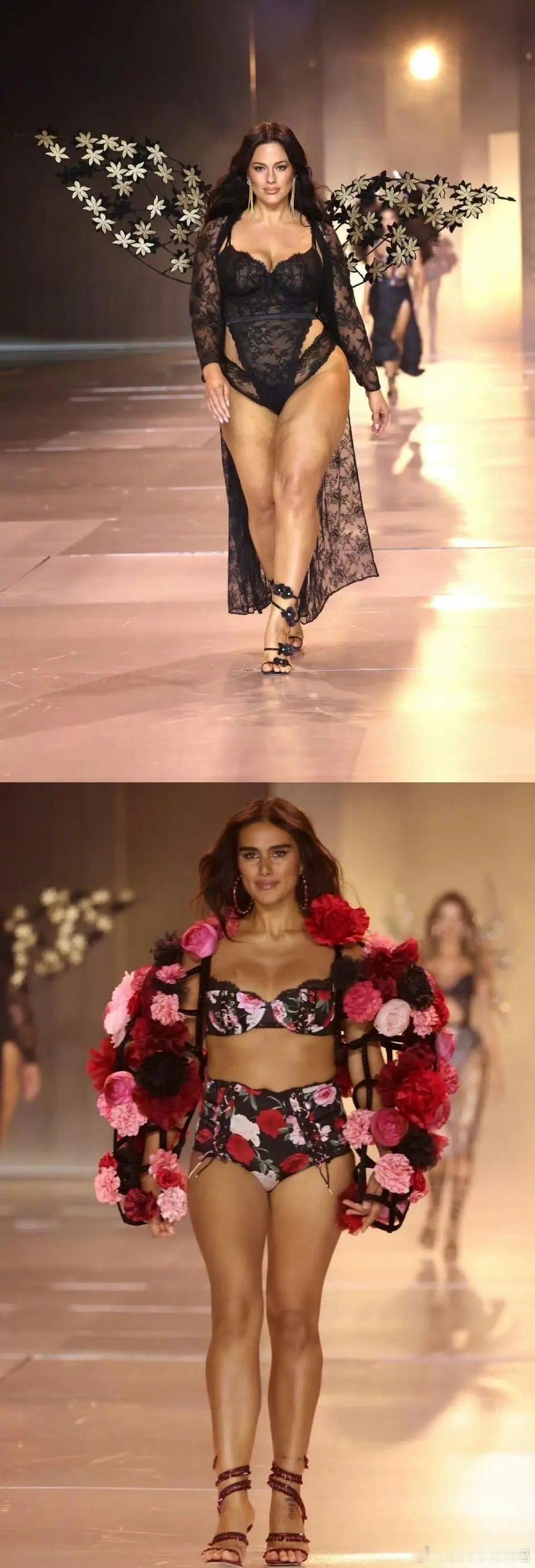 维密秀的大码模特 ​​​