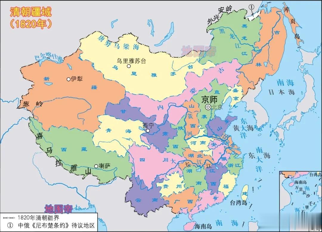 明朝两京十三省，与清朝汉地十八省，有什么不同？