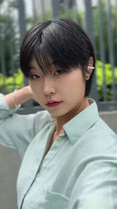 对短发女孩真的一点抵抗力都没有温柔短发女性