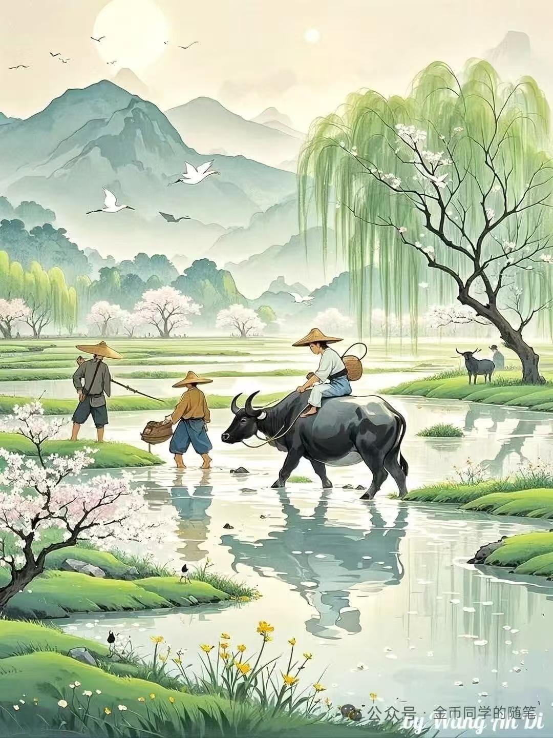 天净沙.望清明
如梭日月星辰，
天涯沦落离人，
嫩柳东风又新。
归心愁困，
无颜