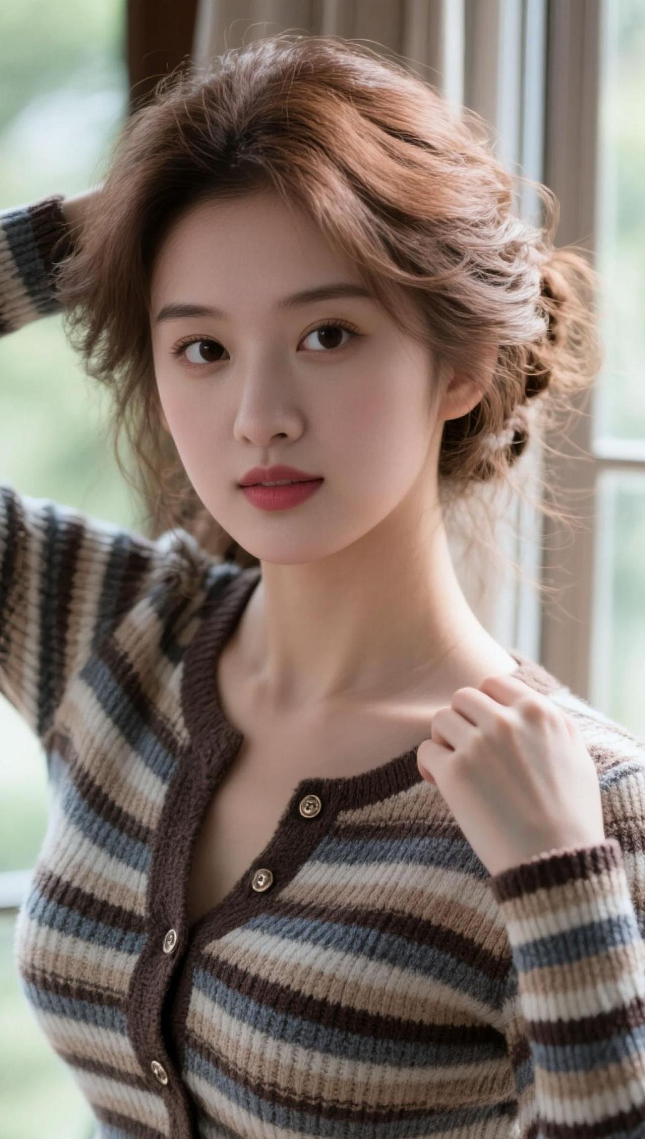 AI温柔室内写真 随变ai随便玩