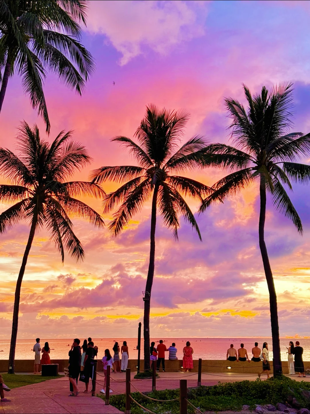 2.24实况！亚庇全球Top3日落真的美哭了😭