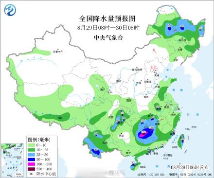 “沙德尔”继续深入内陆 江南华南等地持续强降雨