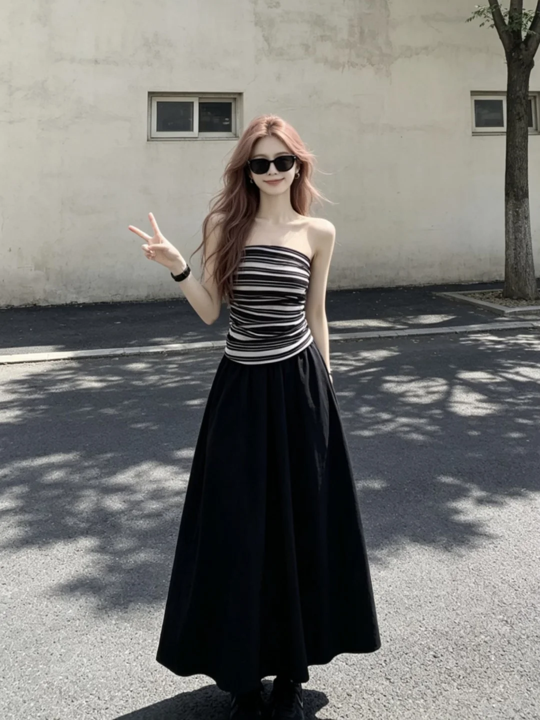 今天是韩系少女穿搭～