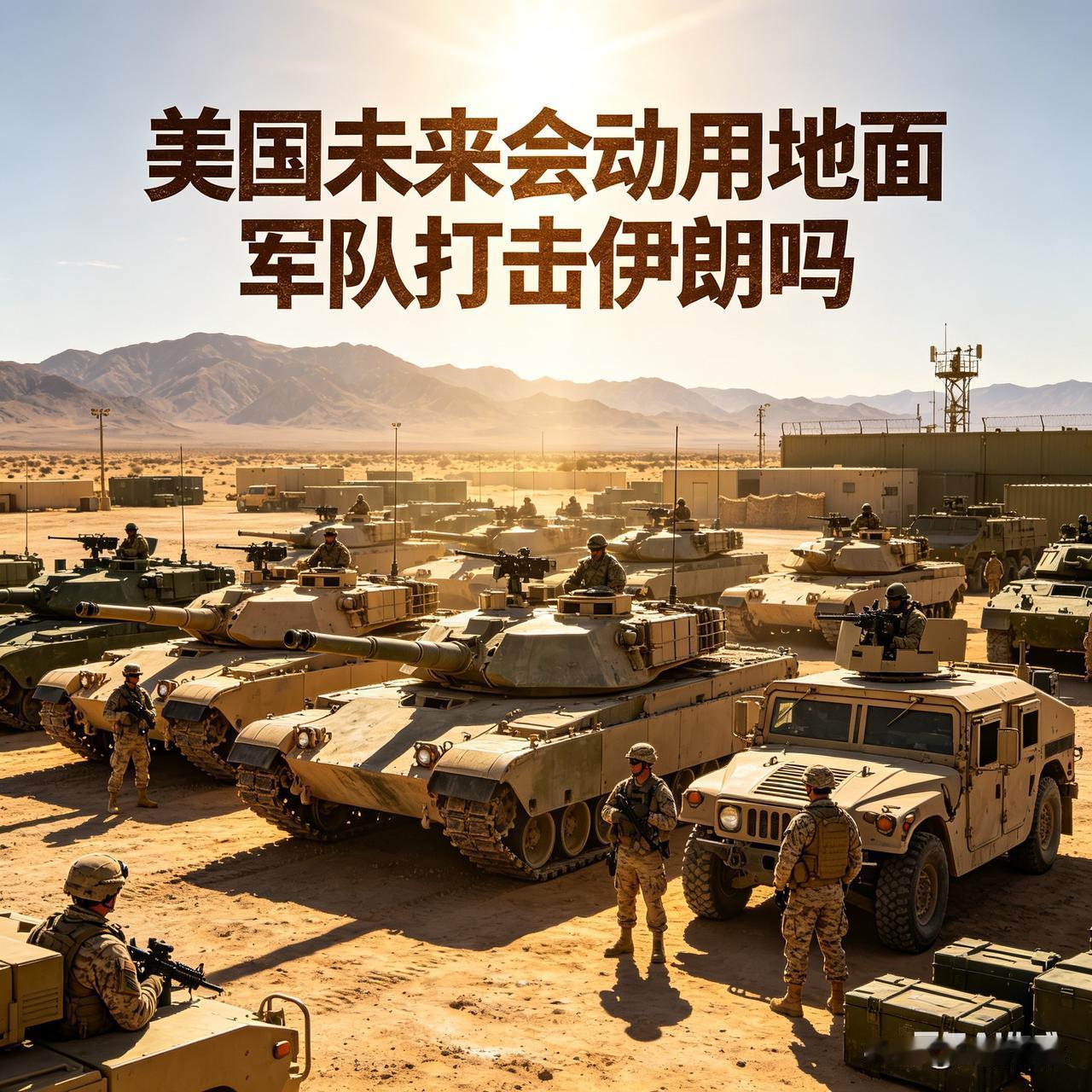 美国未来会动用地面军队打击伊朗吗

美国会不会派地面部队打伊朗（2026.4最新