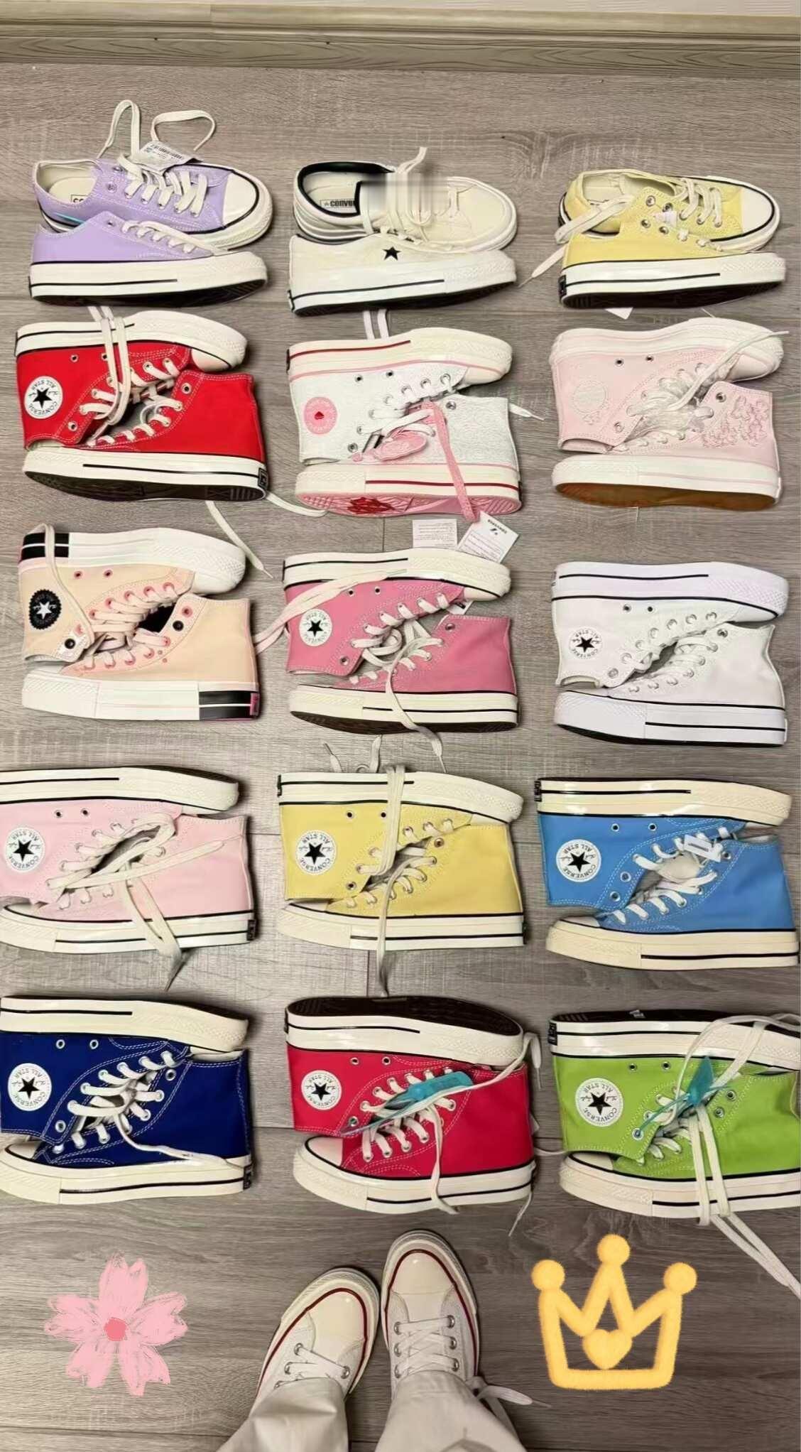 谁的匡威这么好看？！
匡威给你的感觉 复刻不了高帮帆布鞋 匡威 耐克 莆田鞋