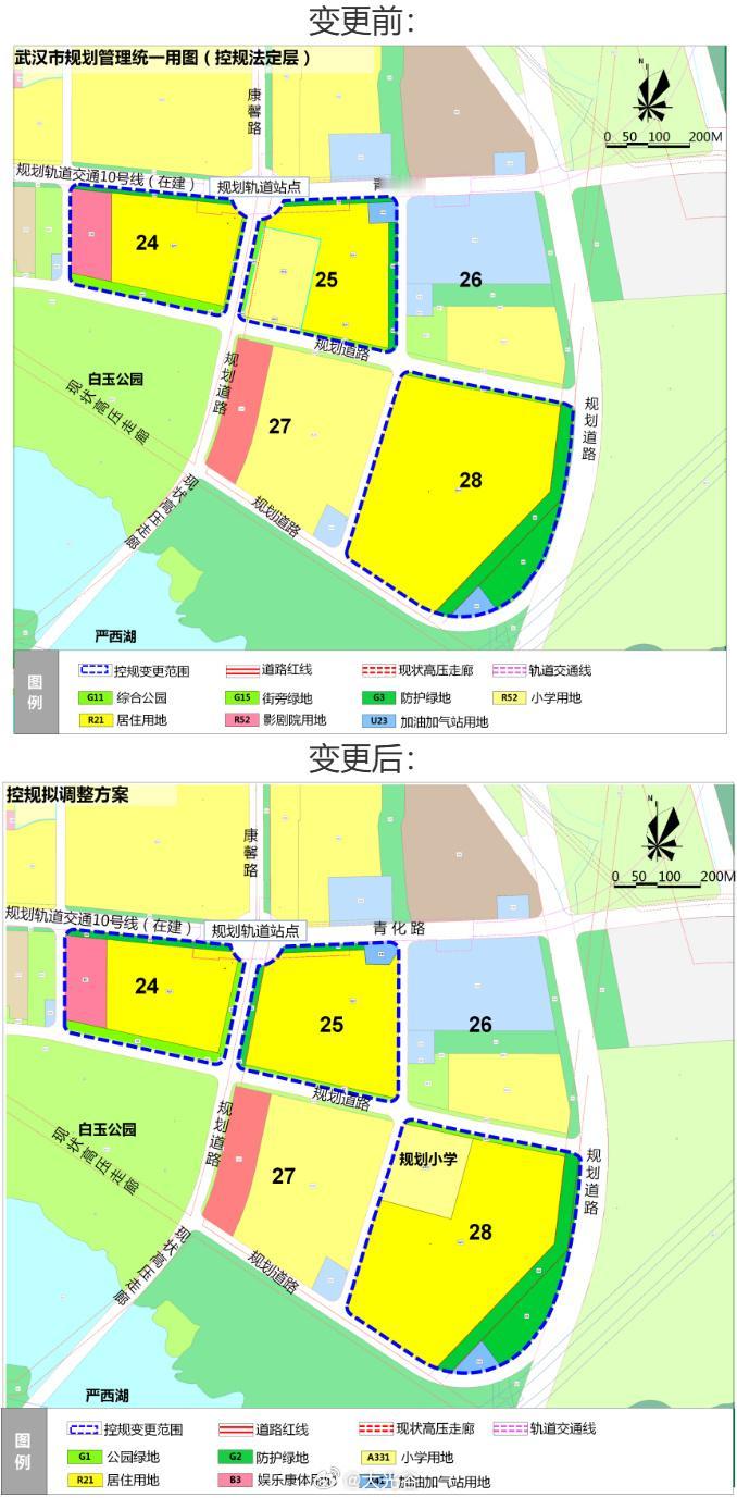 青山武东 白玉山街道群力村24、25号地块控规修改
近日获悉，关于主城区A100