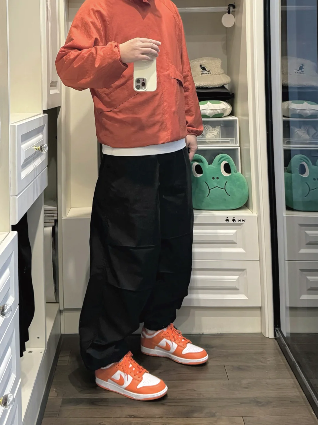 Uniqlo :C｜脏橘色穿搭