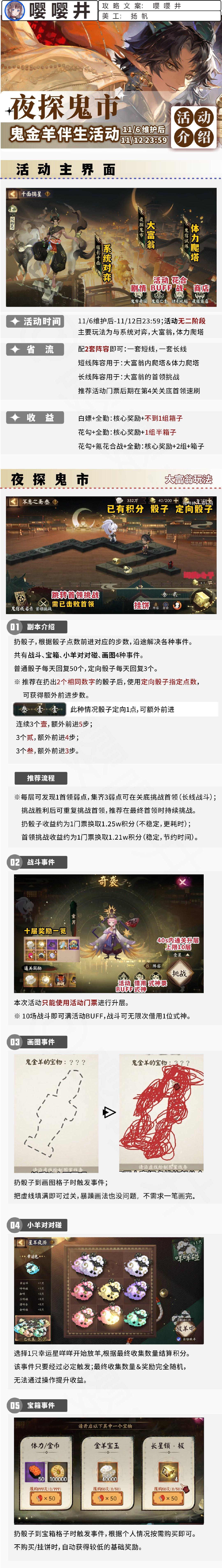 【千面摘星】鬼金羊活动攻略来咯[抱一抱]~图1：大富翁玩法介绍图2：对弈玩法+奖